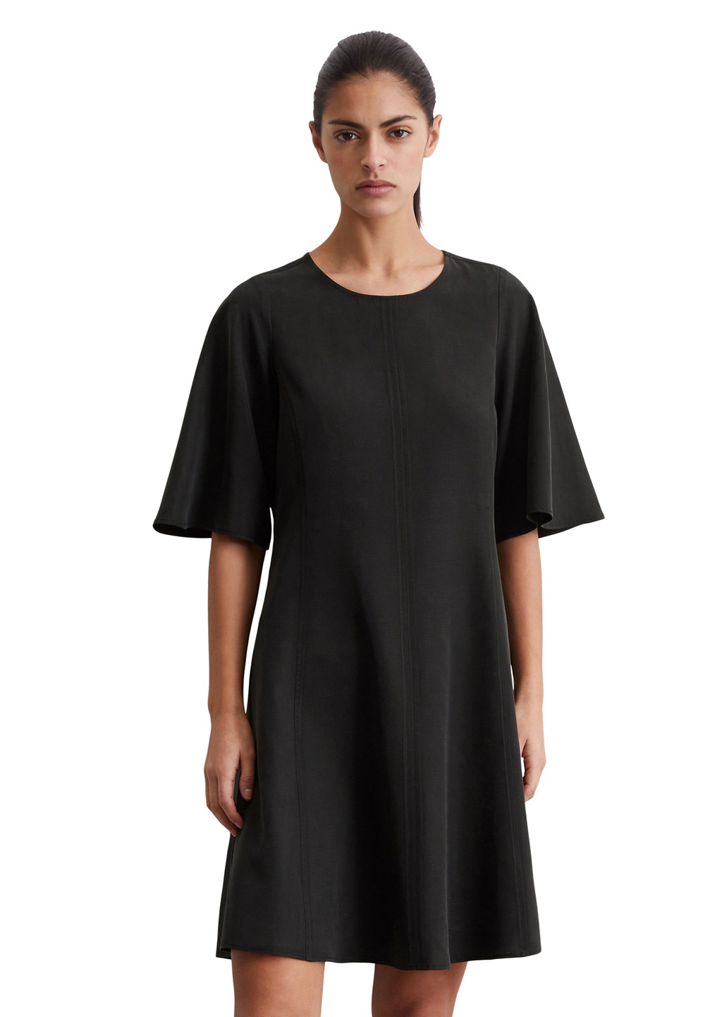 Marc OPolo Midikleid "aus TENCEL™ Lyocell-Leinen-Mix" günstig online kaufen
