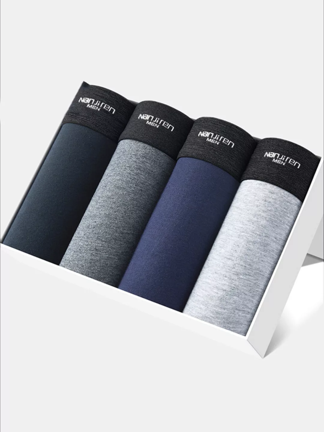 Multipacks Mens Plain Cotton Atmungsaktive Unterwäsche Soft Cosy Stretch Bo günstig online kaufen