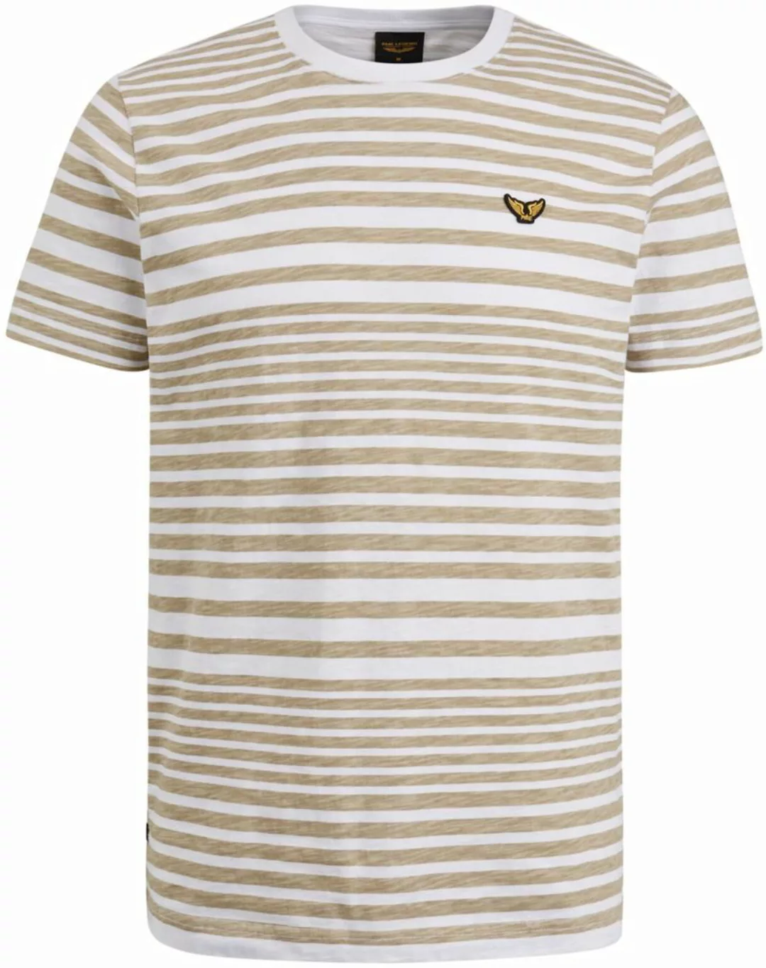PME Legend T-Shirt Streifen Braun - Größe XL günstig online kaufen