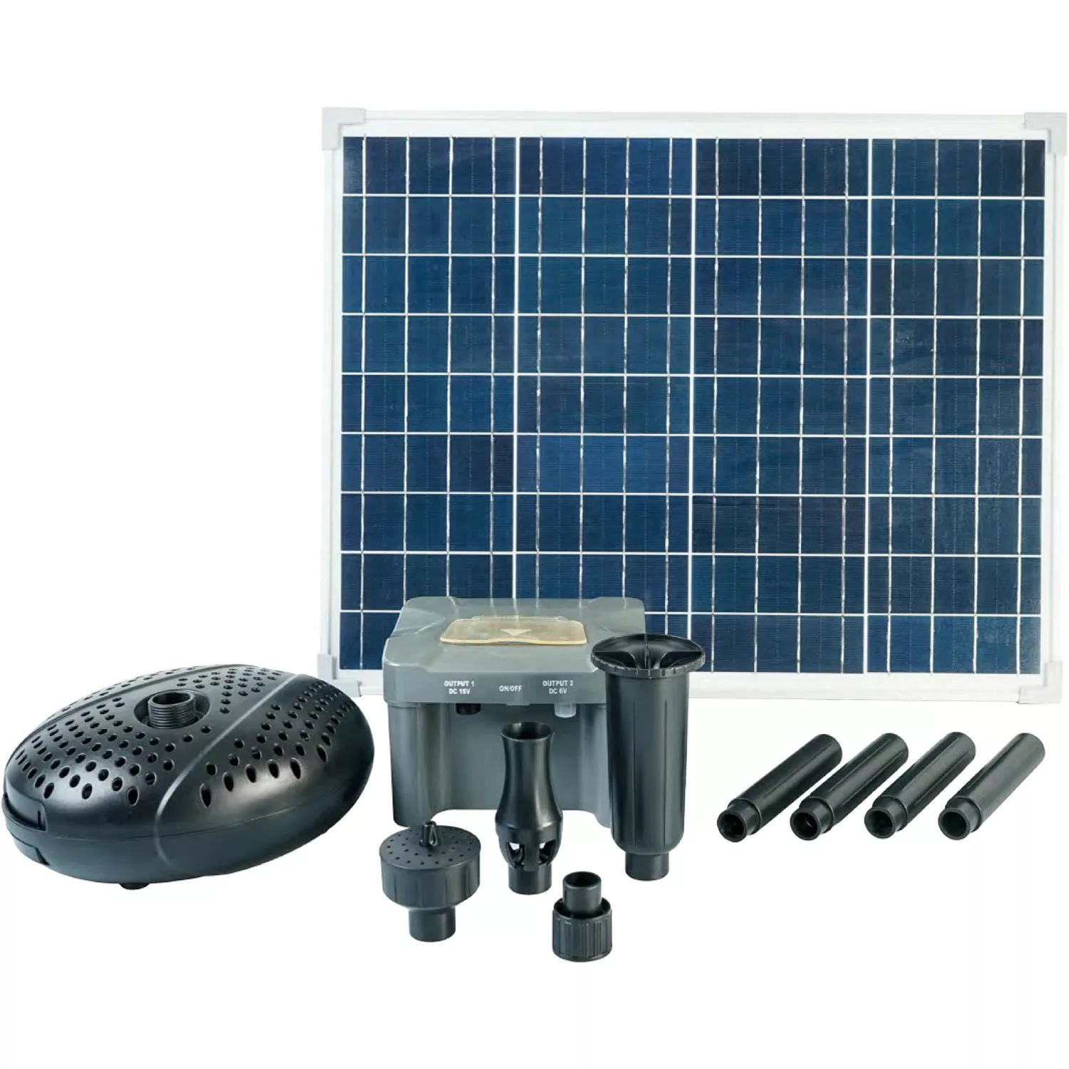 Ubbink Solarmax 2500 Set Mit Solarmodul, Pumpe Und Batterie günstig online kaufen
