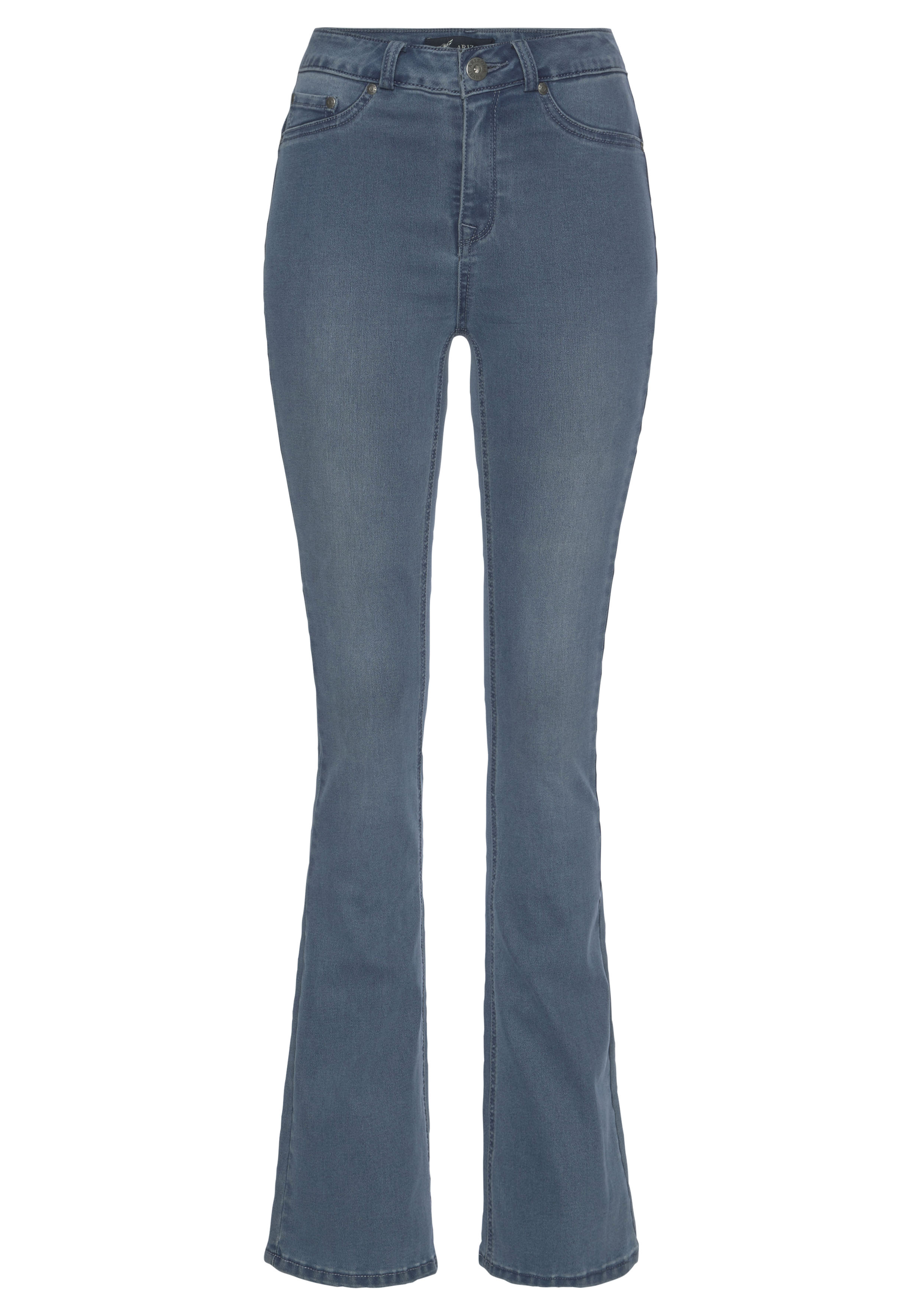 Arizona Bootcut-Jeans "Ultra Stretch", High Waist mit Shapingnähten günstig online kaufen