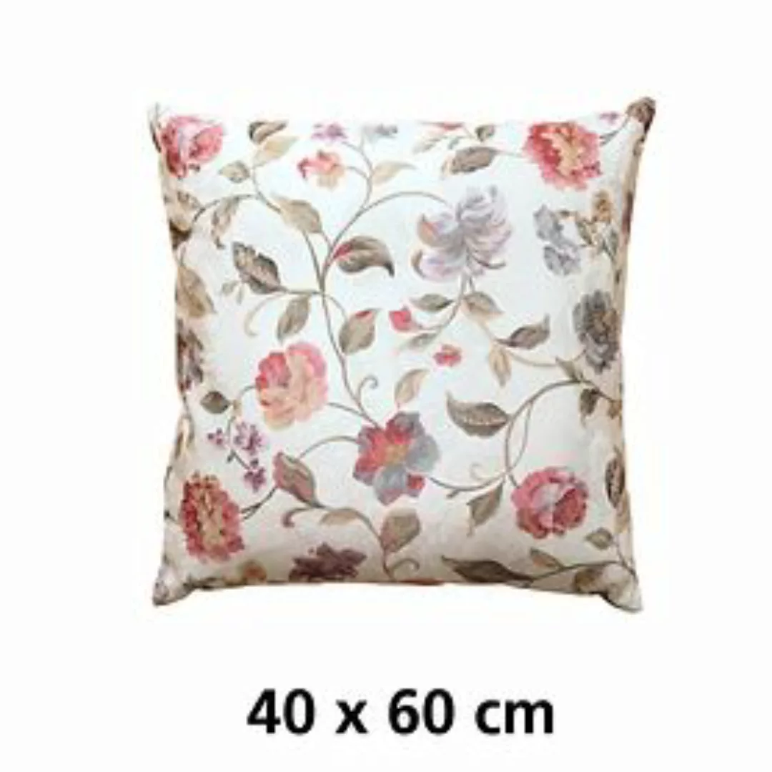 Kissenhülle 'Blumenmotiv' 40x60cm günstig online kaufen