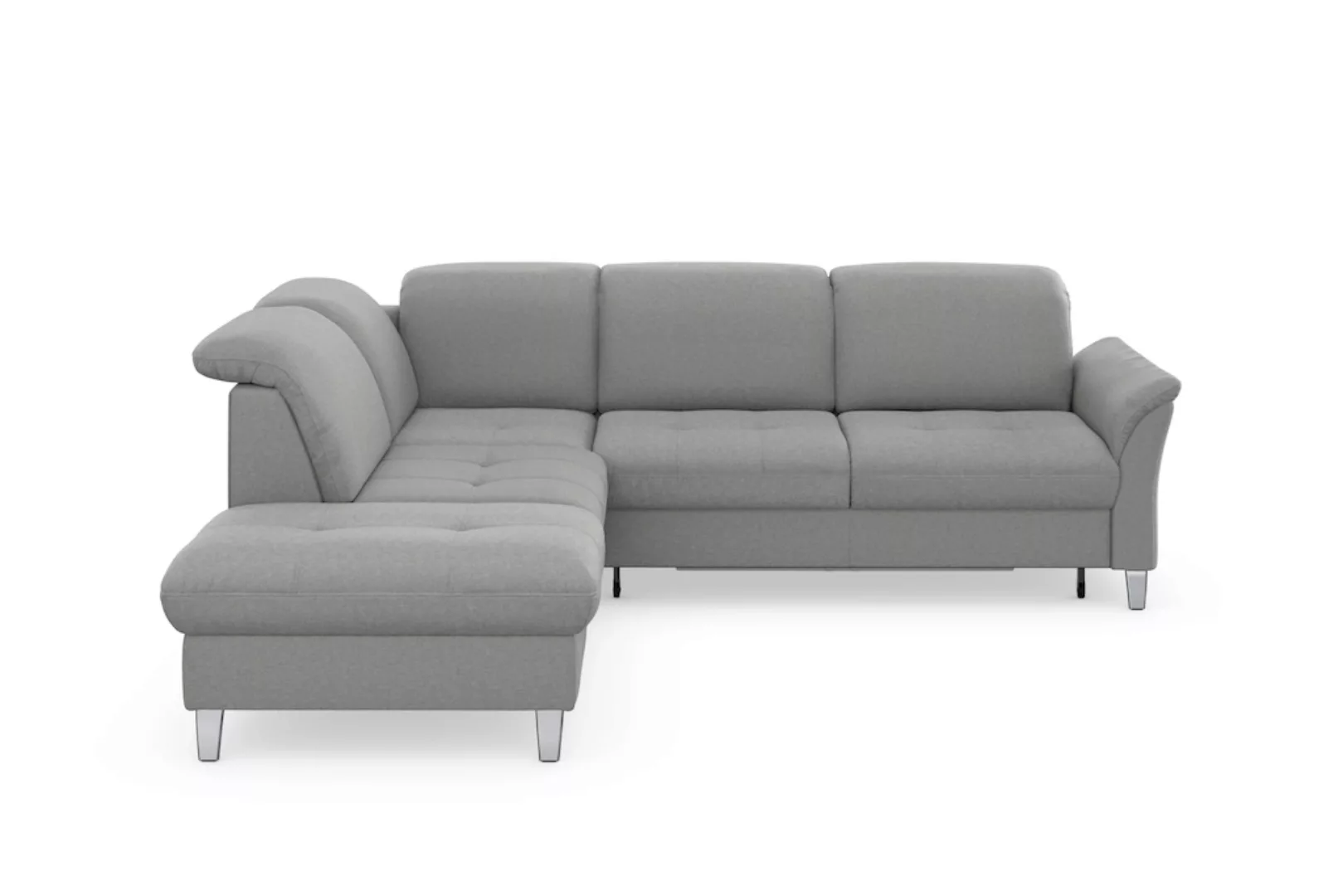 sit&more Ecksofa Maggiore L-Form, wahlweise mit Kopfteilverstellung, Bettfu günstig online kaufen