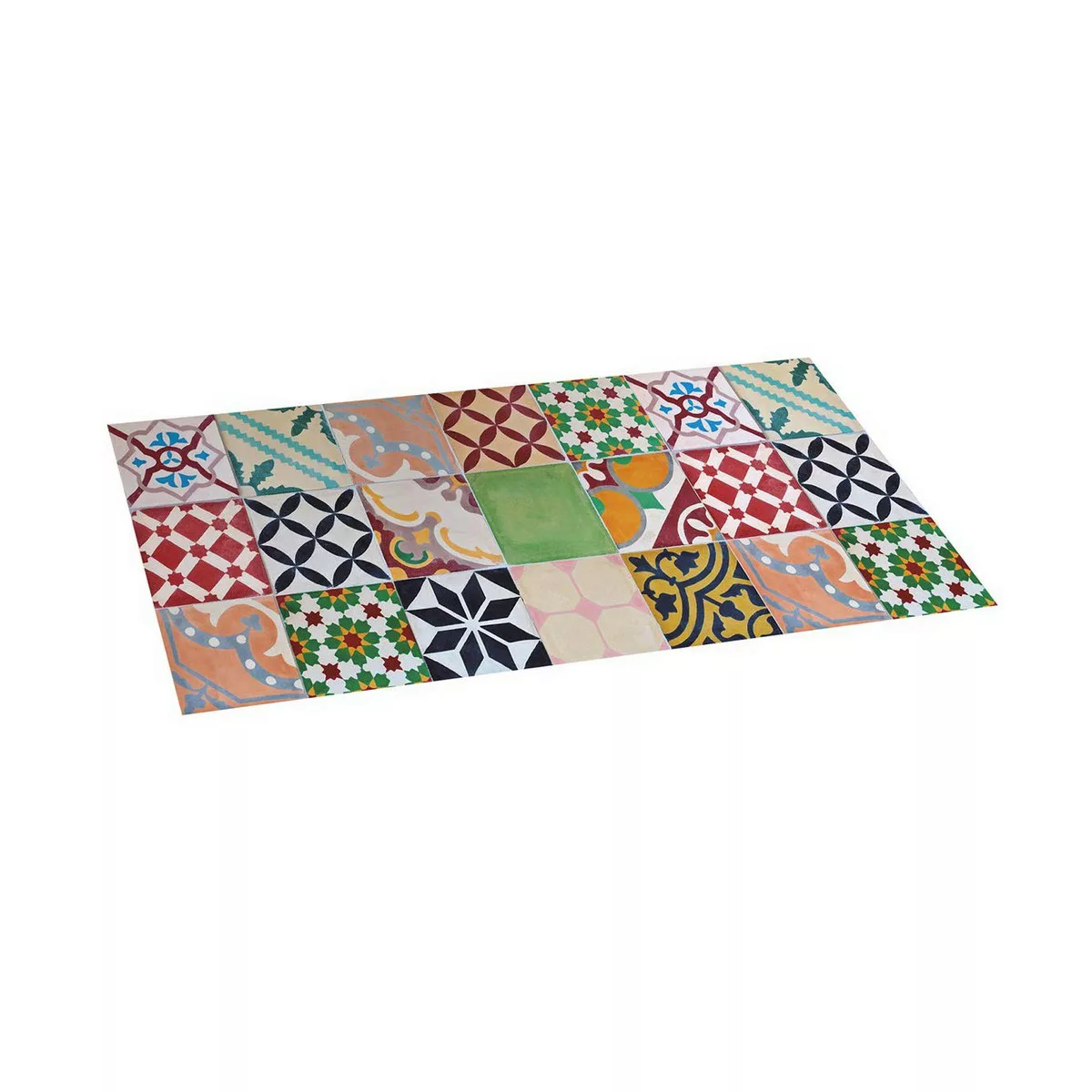 Teppich Stor Planet Bunt Mosaik 100 % Pvc (50 X 110 Cm) günstig online kaufen