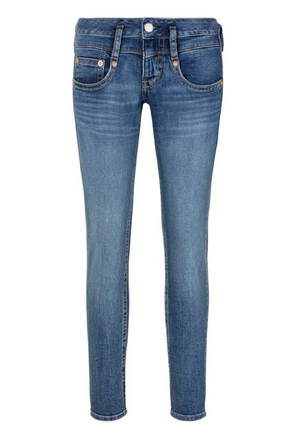 Herrlicher Stretch-Jeans PITCH Slim 5303 Organic Powerstretch Röhrenjeans günstig online kaufen