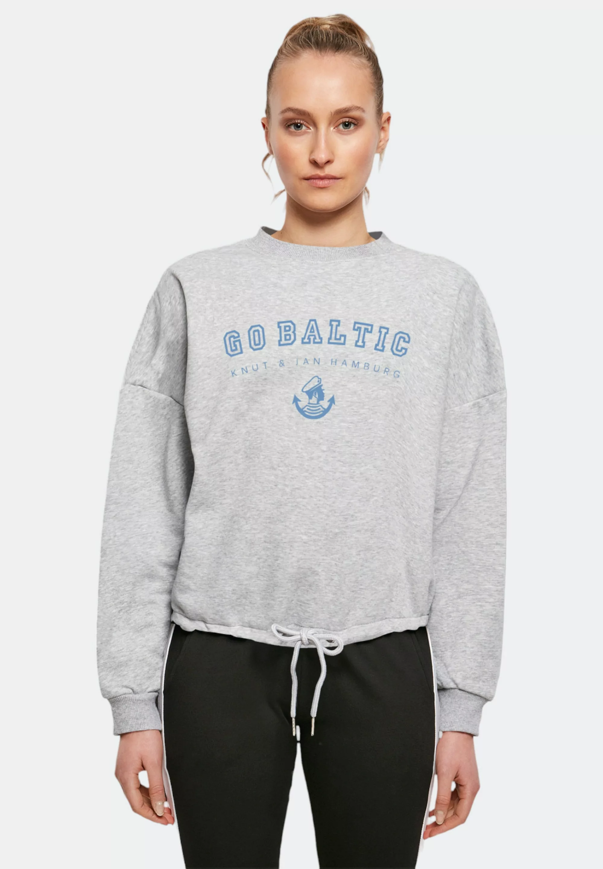 F4NT4STIC Sweatshirt "Go Baltic Knut & Jan Hamburg", Print günstig online kaufen