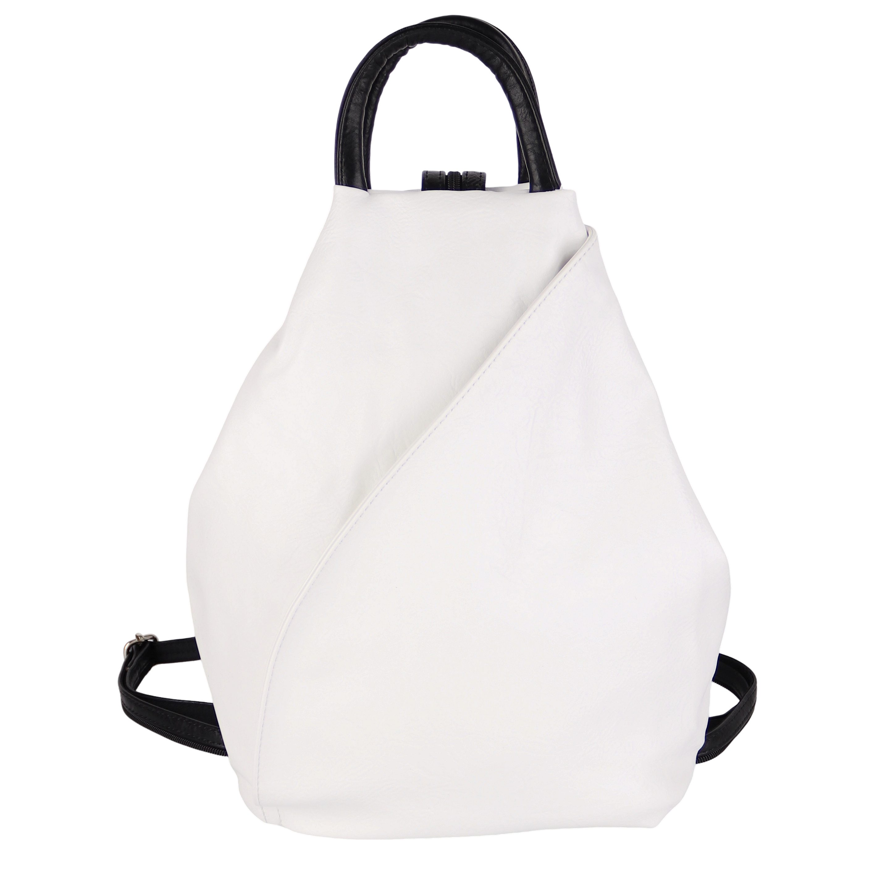 MIRROSI Tagesrucksack Damen Rucksack aus Kunstleder günstig online kaufen