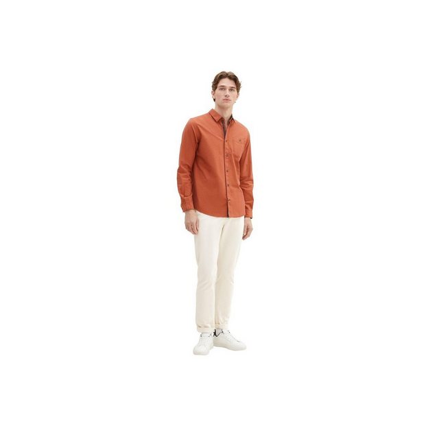 TOM TAILOR Langarmhemd orange (1-tlg) günstig online kaufen