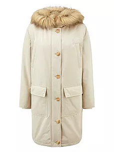 Parka Peter Hahn beige günstig online kaufen