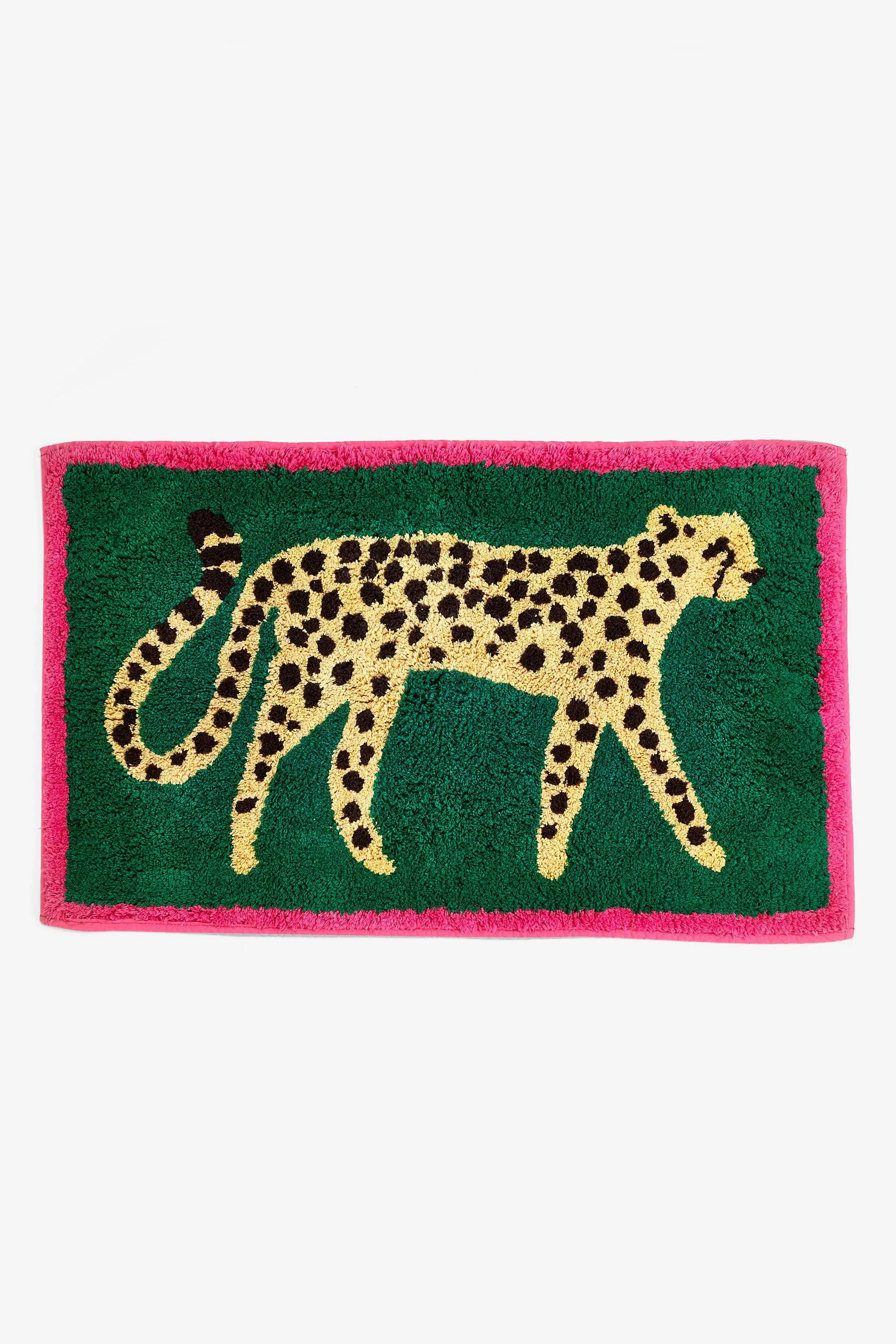 Next Badematte Badematte mit Gepard-Animal-Print, Baumwolle, günstig online kaufen