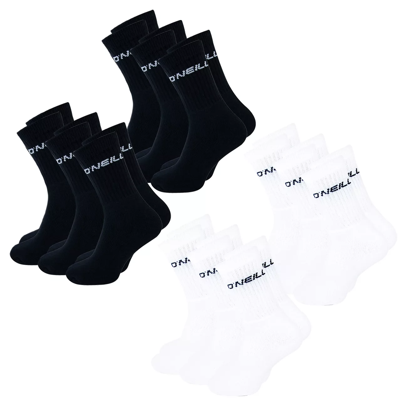 O'Neill Unisex Sportsocken 6er 9er 12er Multipack günstig online kaufen