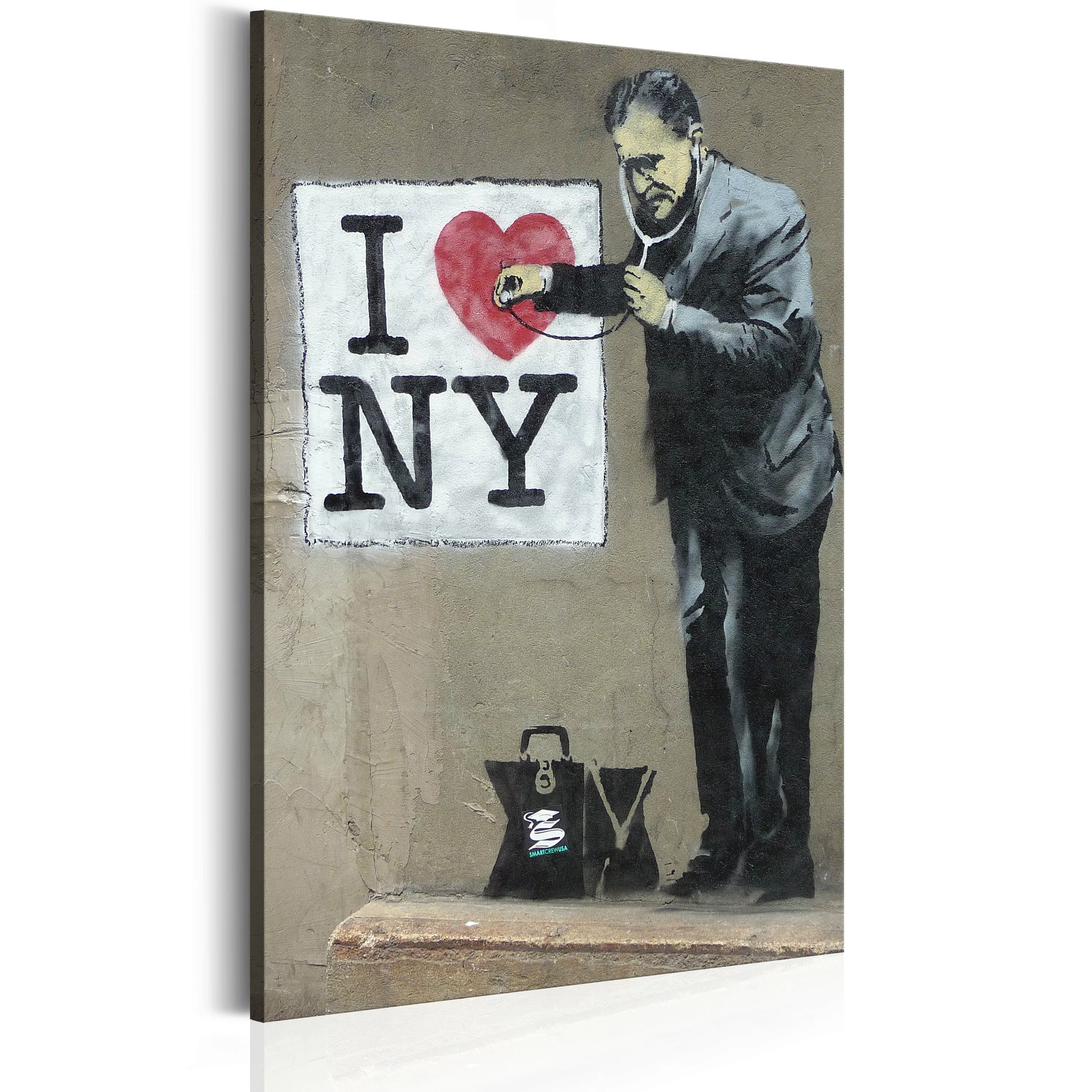 Wandbild - I Love New York By Banksy günstig online kaufen