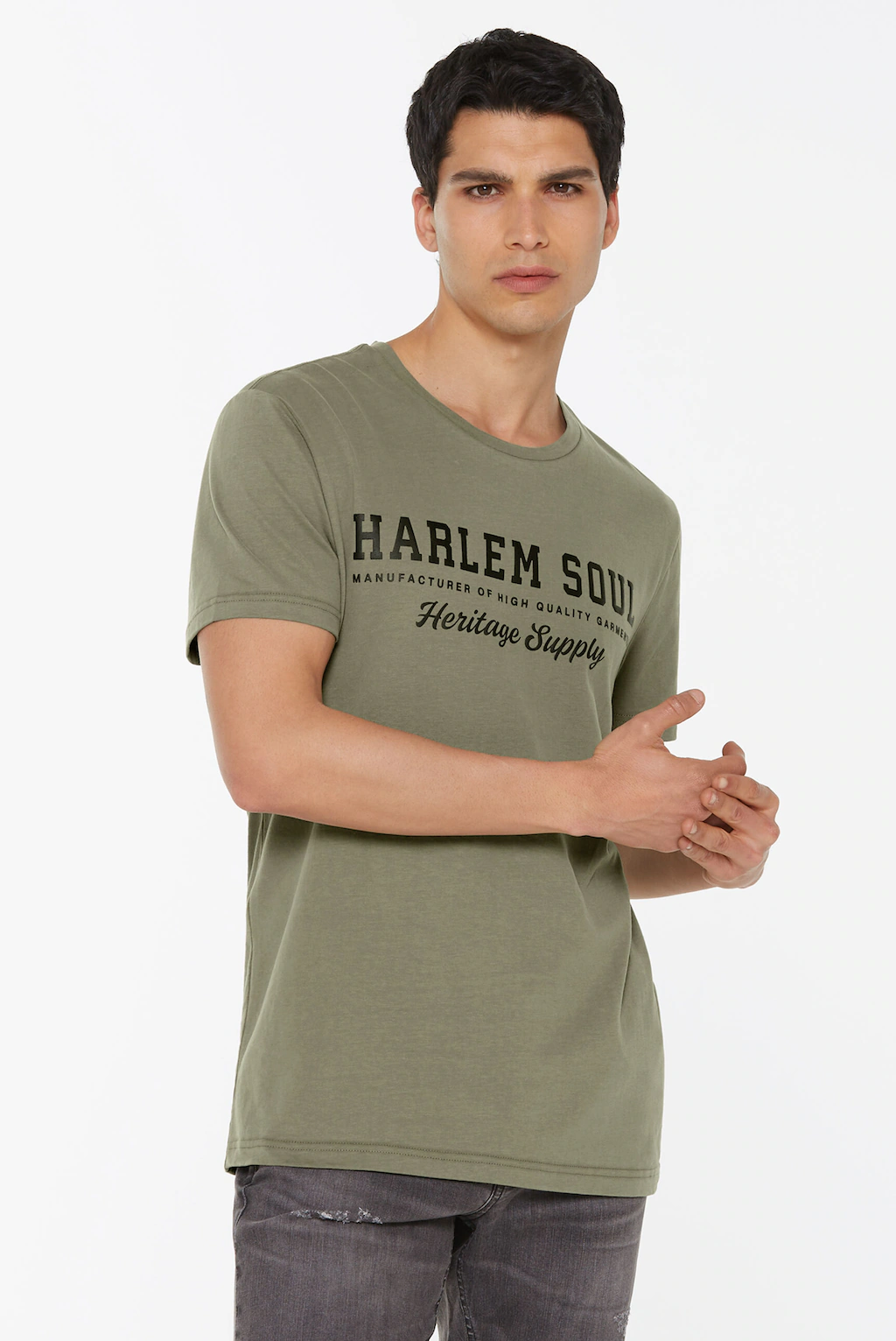 Harlem Soul Rundhalsshirt, aus Baumwolle günstig online kaufen