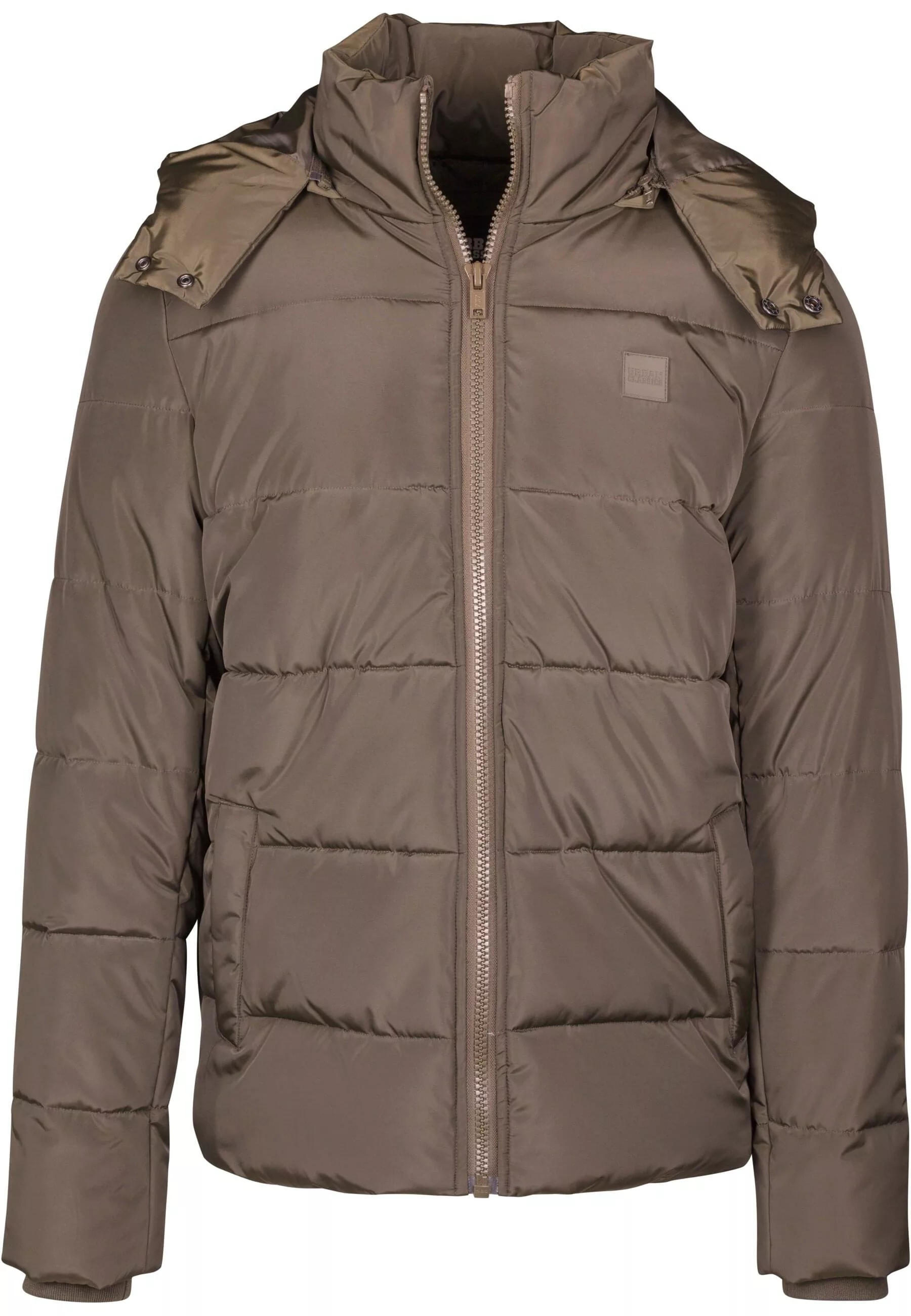 URBAN CLASSICS Allwetterjacke "Urban Classics Herren Hooded Puffer Jacket", günstig online kaufen