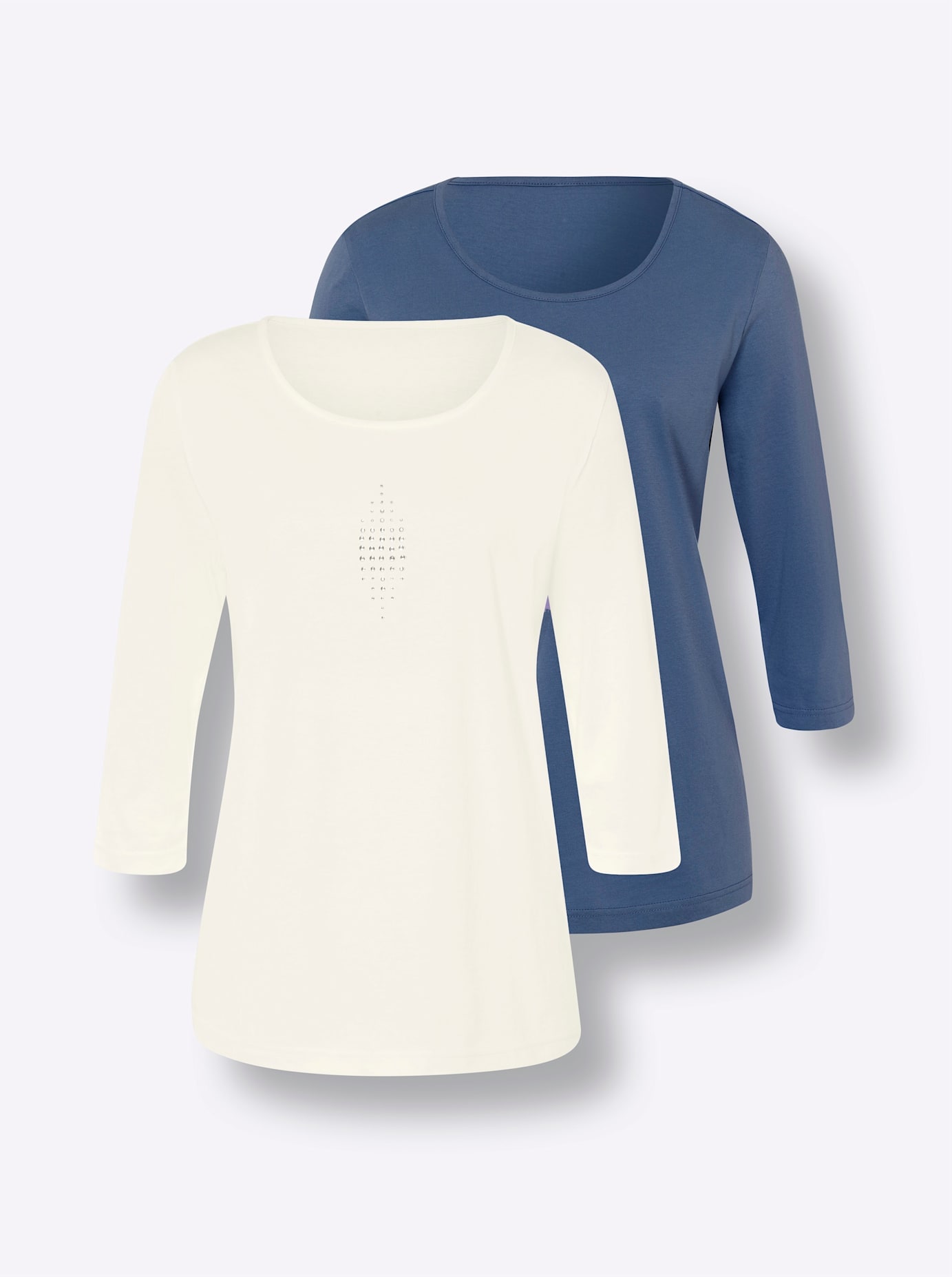 Classic Basics 3/4-Arm-Shirt "Doppelpack Shirts" günstig online kaufen