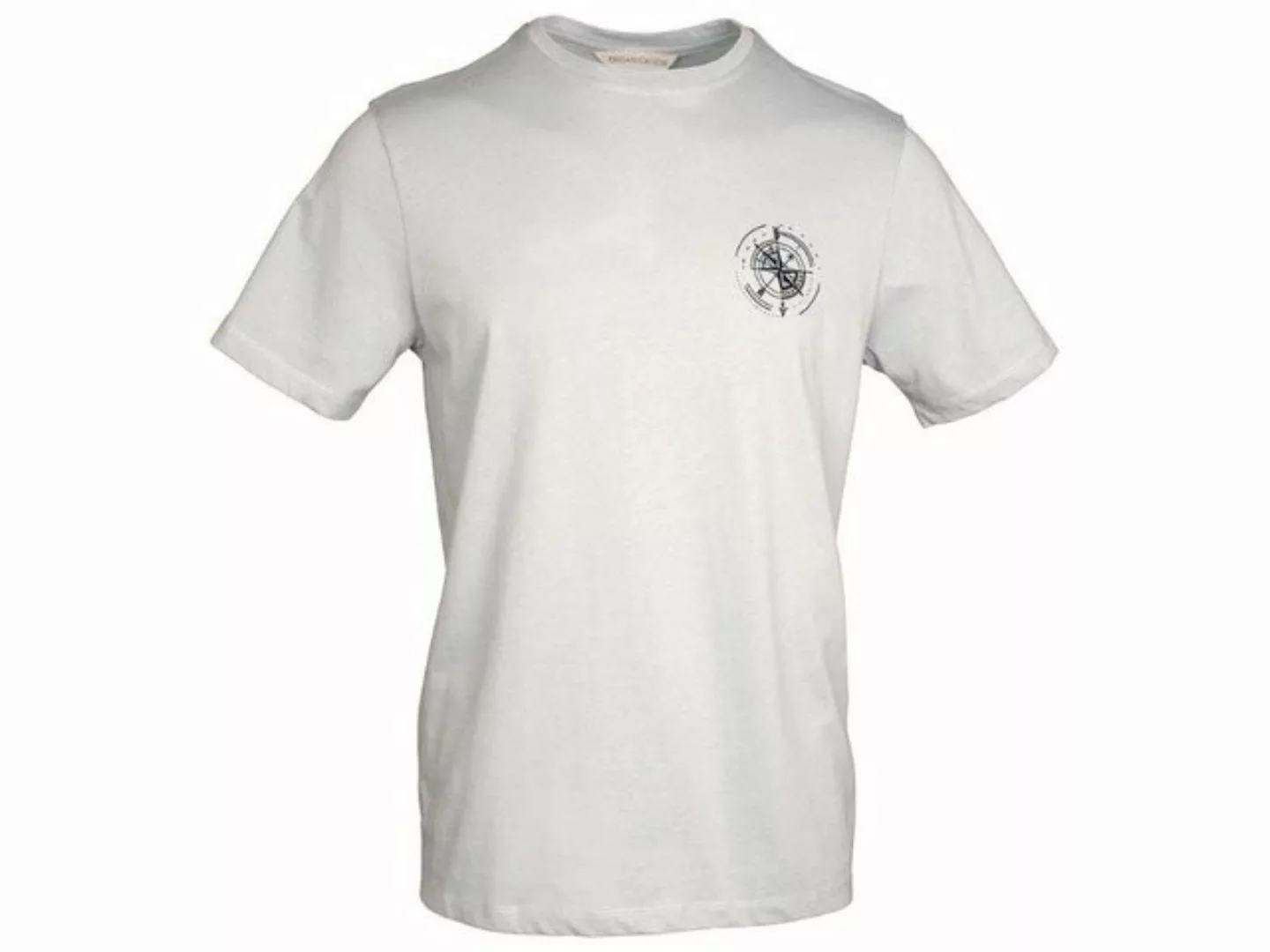 ORGANICATION T-Shirt ORGANICATION Bio-Herren-T-Shirt mit Kompass-Aufdru günstig online kaufen