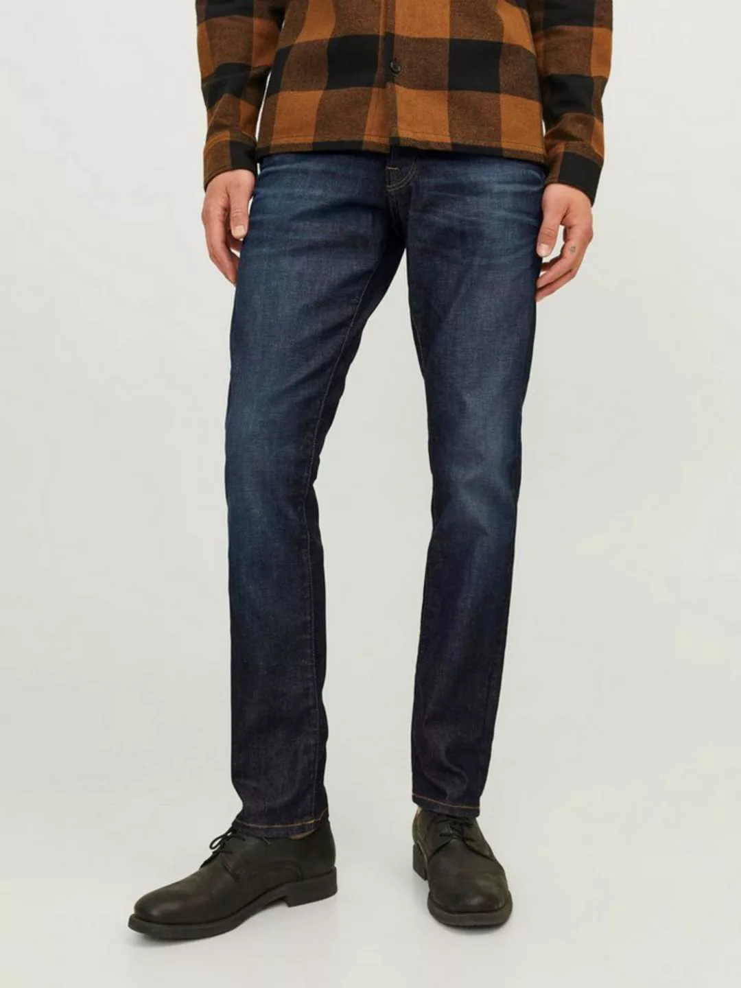 Jack & Jones Herren Jeans JJIGLENN JJICON JJ 167 - Slim Fit - Blau - Blue D günstig online kaufen