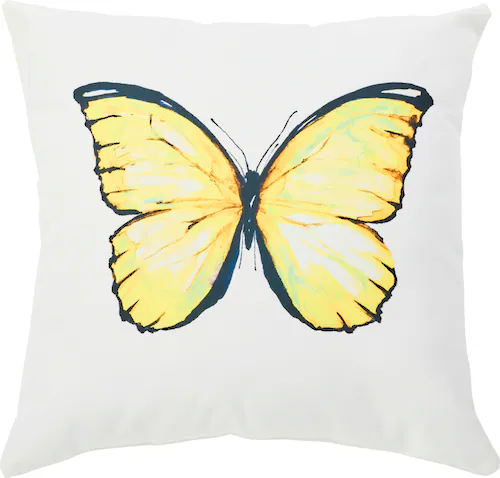 done.® Dekokissen »Butterfly«, Beidseitig bedrucktes Outside Kissen inklusi günstig online kaufen