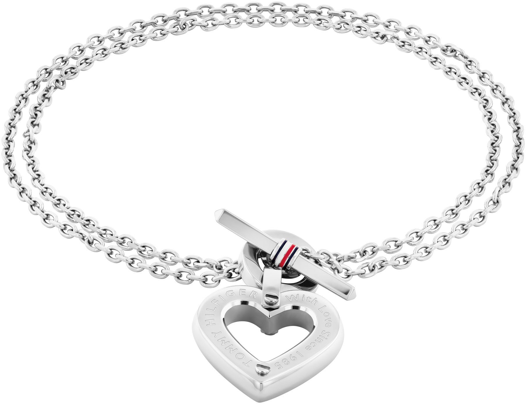 Tommy Hilfiger Armkette TOGGLE HEART, Herz, günstig online kaufen