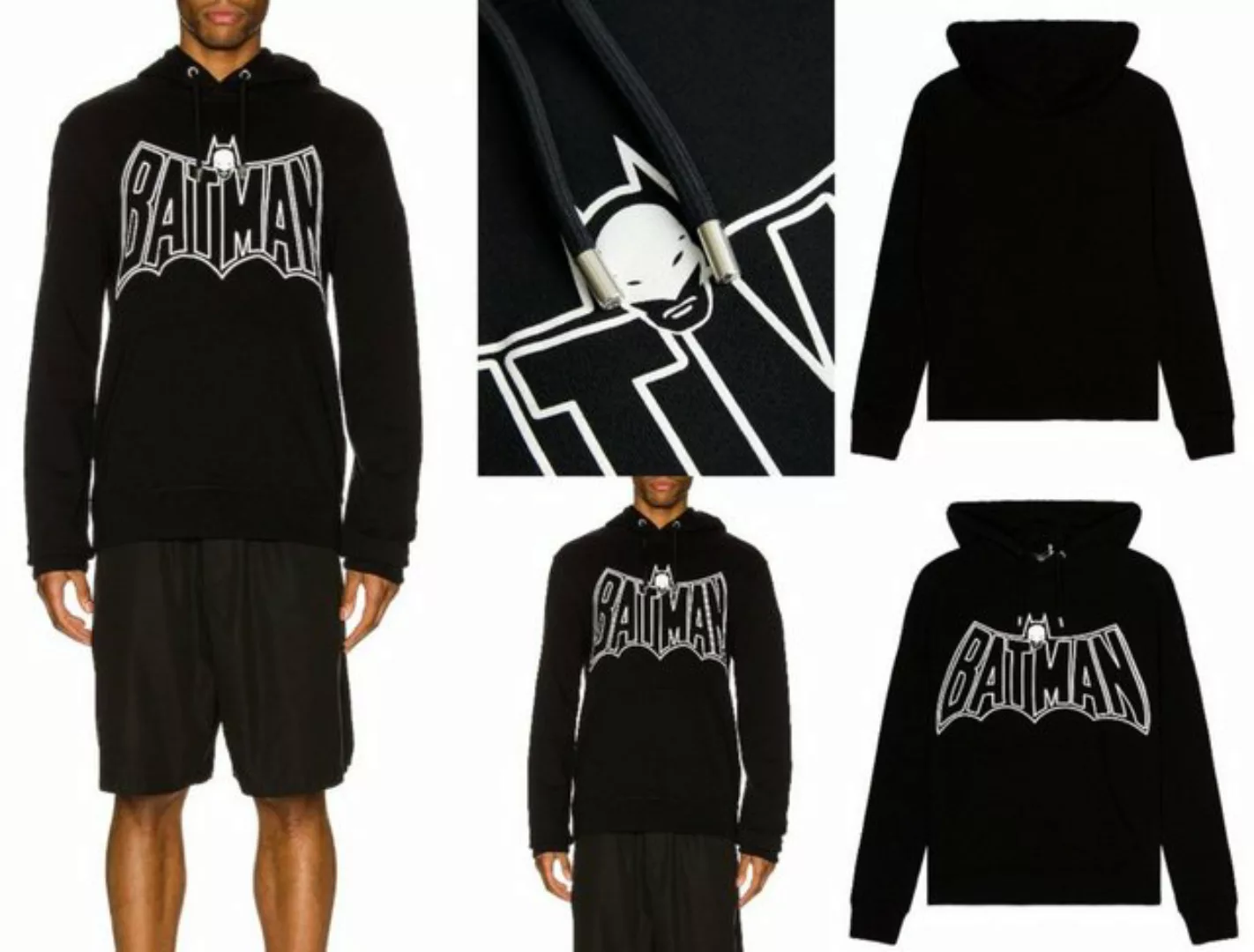 LANVIN Sweatshirt LANVIN x DC Comics Batman Oversized Hoodie Sweater Kapuze günstig online kaufen