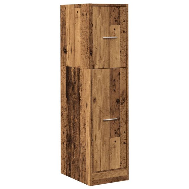 vidaXL Fächerschrank Apothekerschrank Altholz-Optik 30x41x118 cm Holzwerkst günstig online kaufen