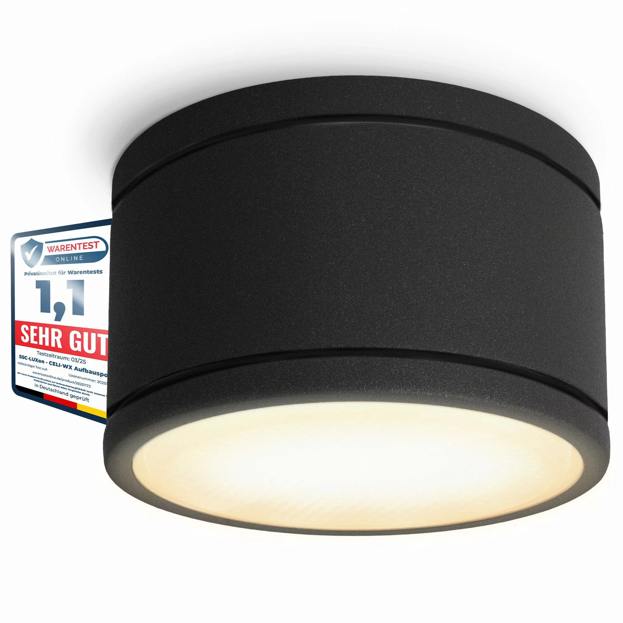 SSC-LUXon LED Außen-Deckenleuchte CELI-WX Bad Aufbaustrahler günstig online kaufen