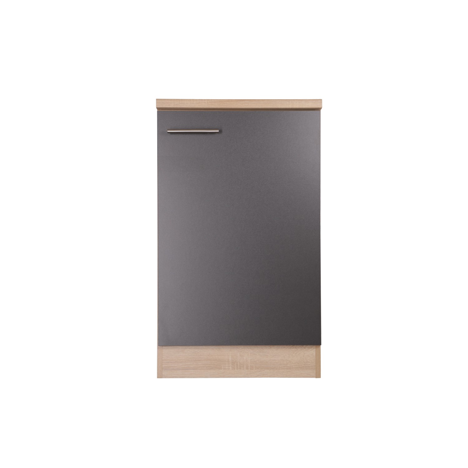 Respekta Spülenunterschrank Merle 50 cm Grau günstig online kaufen