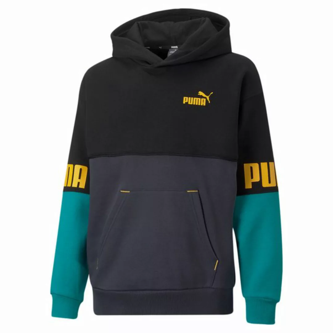 PUMA Sweatshirt Puma Power Colorblock Hood PARISIAN NIGHT günstig online kaufen