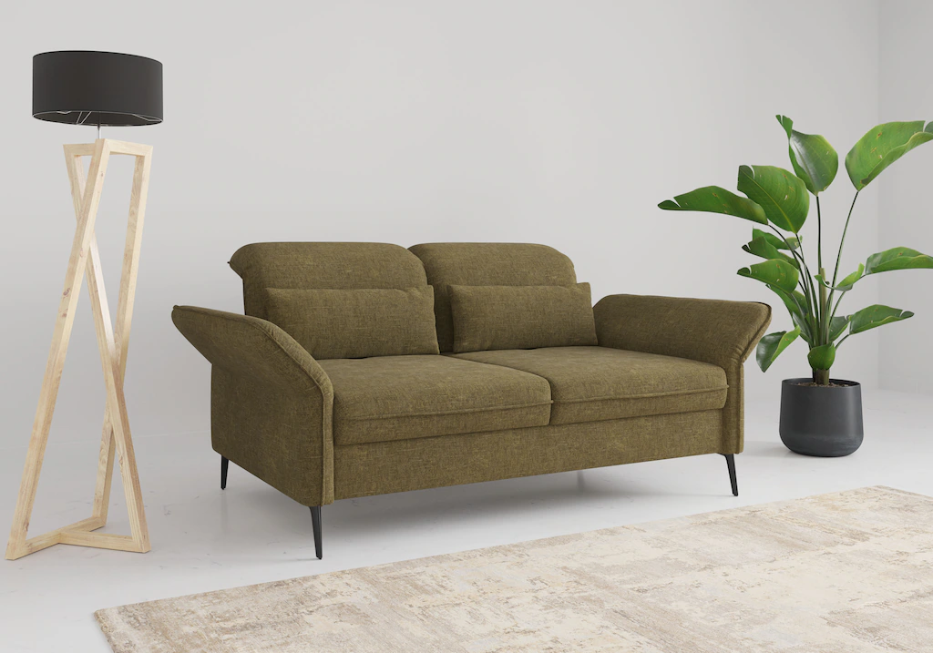 sit&more 2,5-Sitzer "Emely, inkl. Sitztiefenverstellung", wahlweise mit Bet günstig online kaufen
