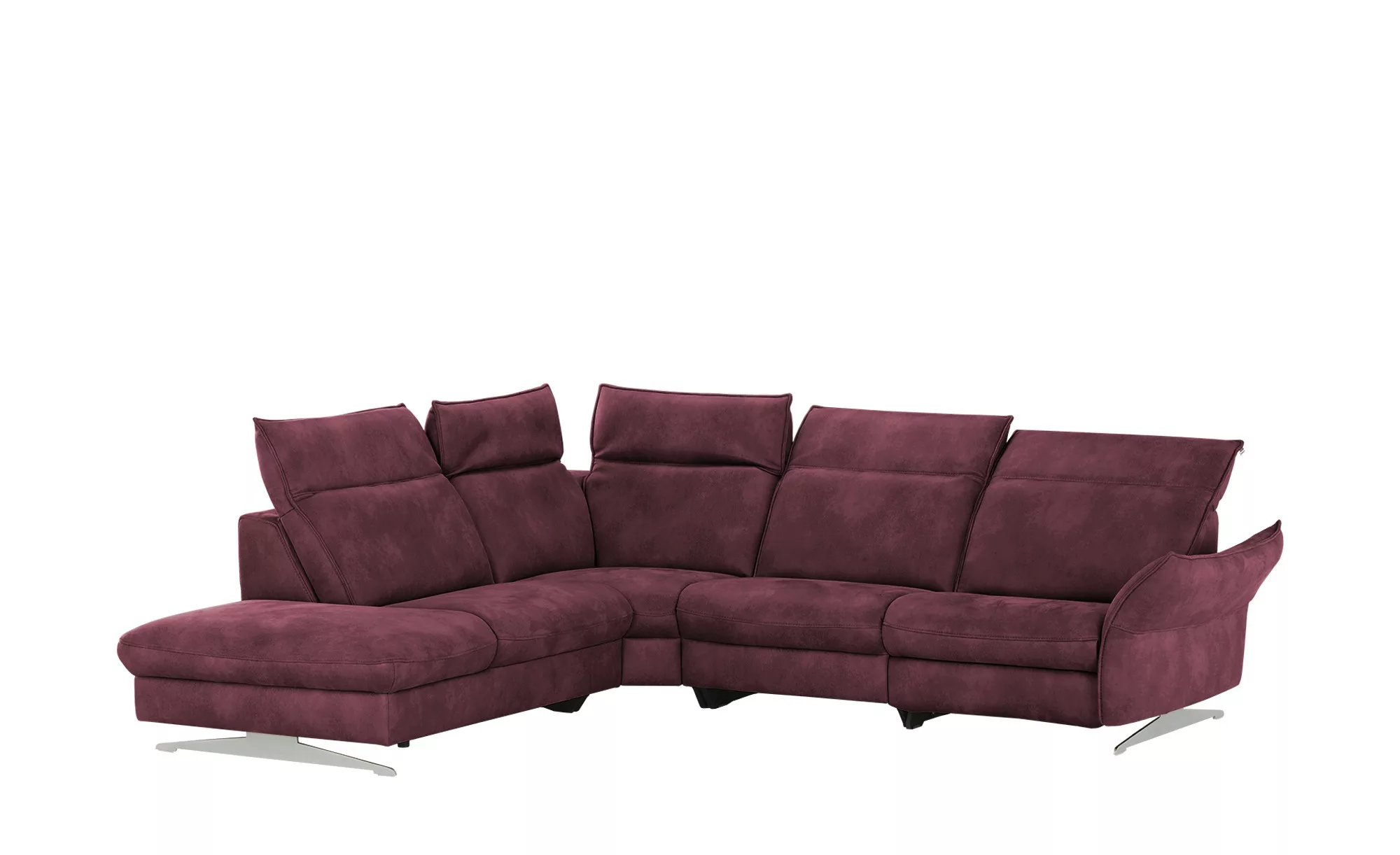 Mein Sofa bold Ecksofa  Michelle ¦ rot ¦ Maße (cm): B: 292 H: 81 T: 258 Pol günstig online kaufen