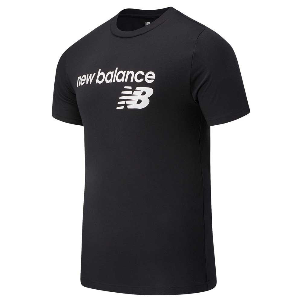New Balance Classic Core Logo Kurzärmeliges T-shirt S Black günstig online kaufen