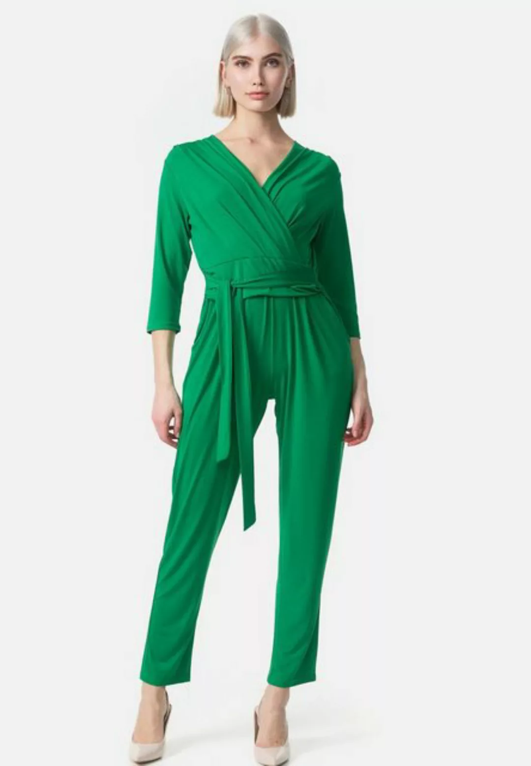 PM SELECTED Overall PM-35 (Business Jumpsuit Wickeloptik mit Bindegürtel 3/ günstig online kaufen