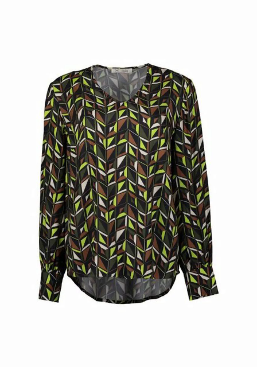 SuZa V-Ausschnitt-Pullover 80004-Printed Blouse V-Neck günstig online kaufen
