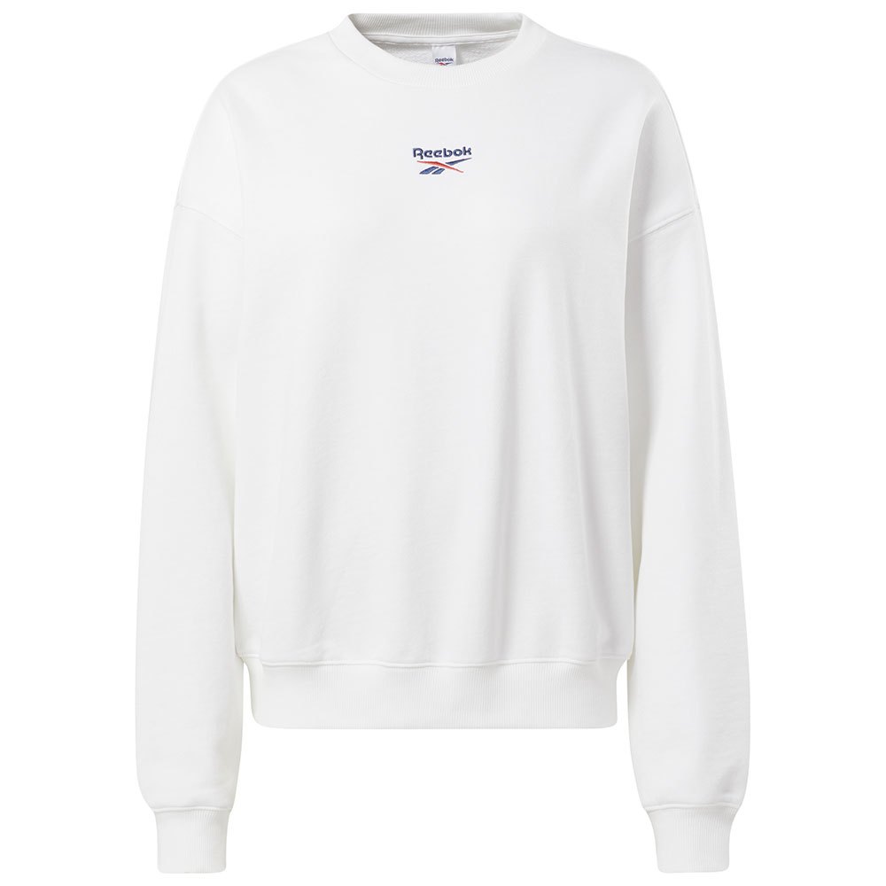 Reebok Classics Premium Foundation Small Logo Crew Pullover XL White / Bati günstig online kaufen