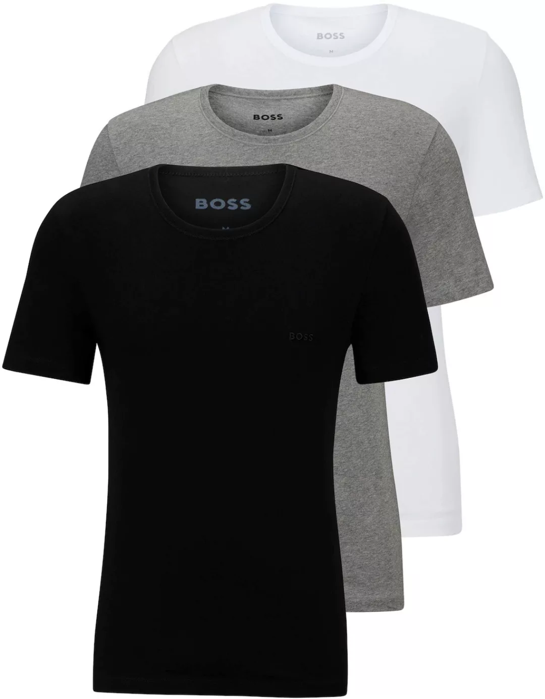 BOSS T-Shirt "T-Shirt Rundhals", (3er-Pack) günstig online kaufen