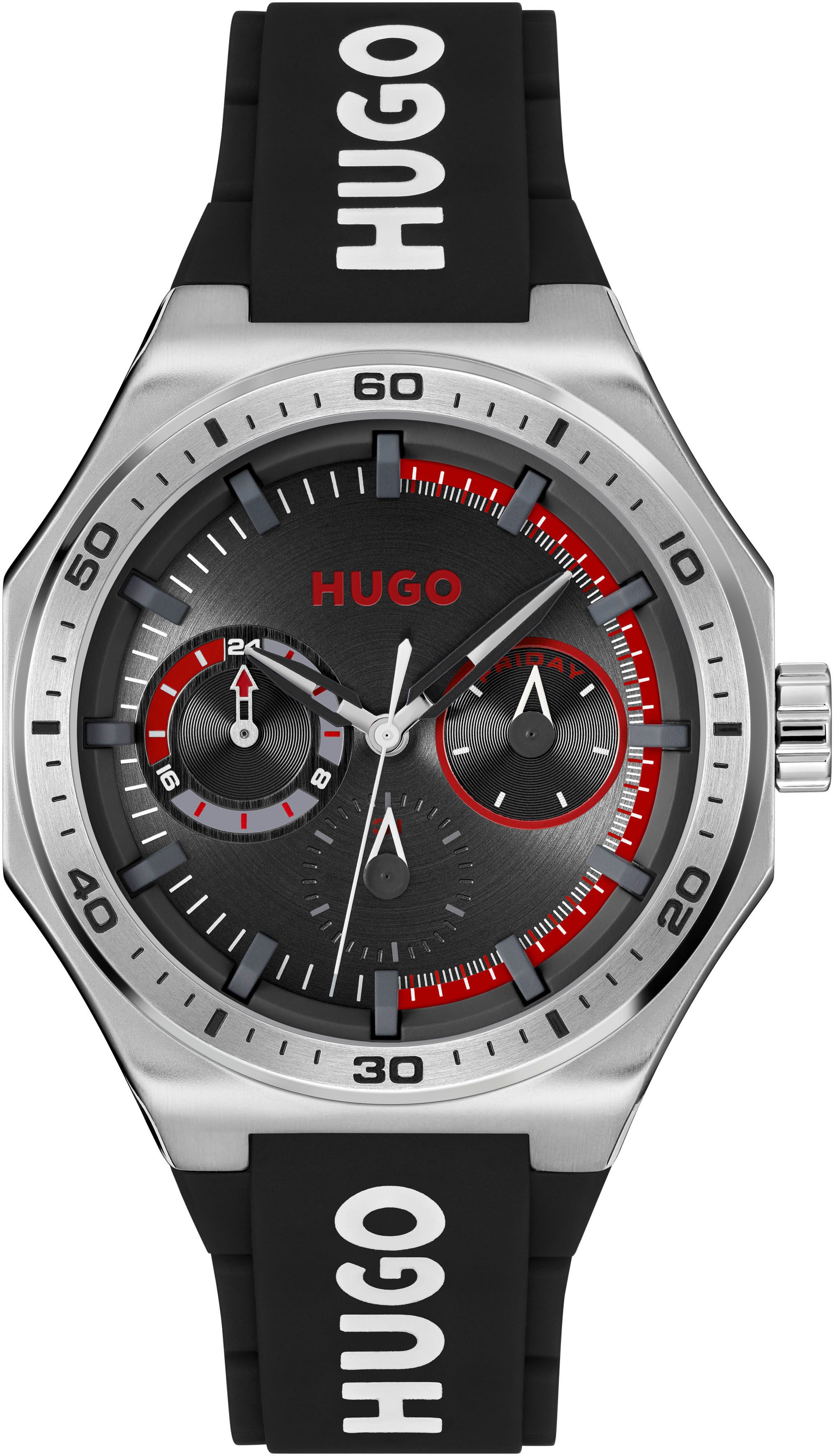 HUGO Multifunktionsuhr #GRAIL SPORT 1530397, Quarzuhr, günstig online kaufen