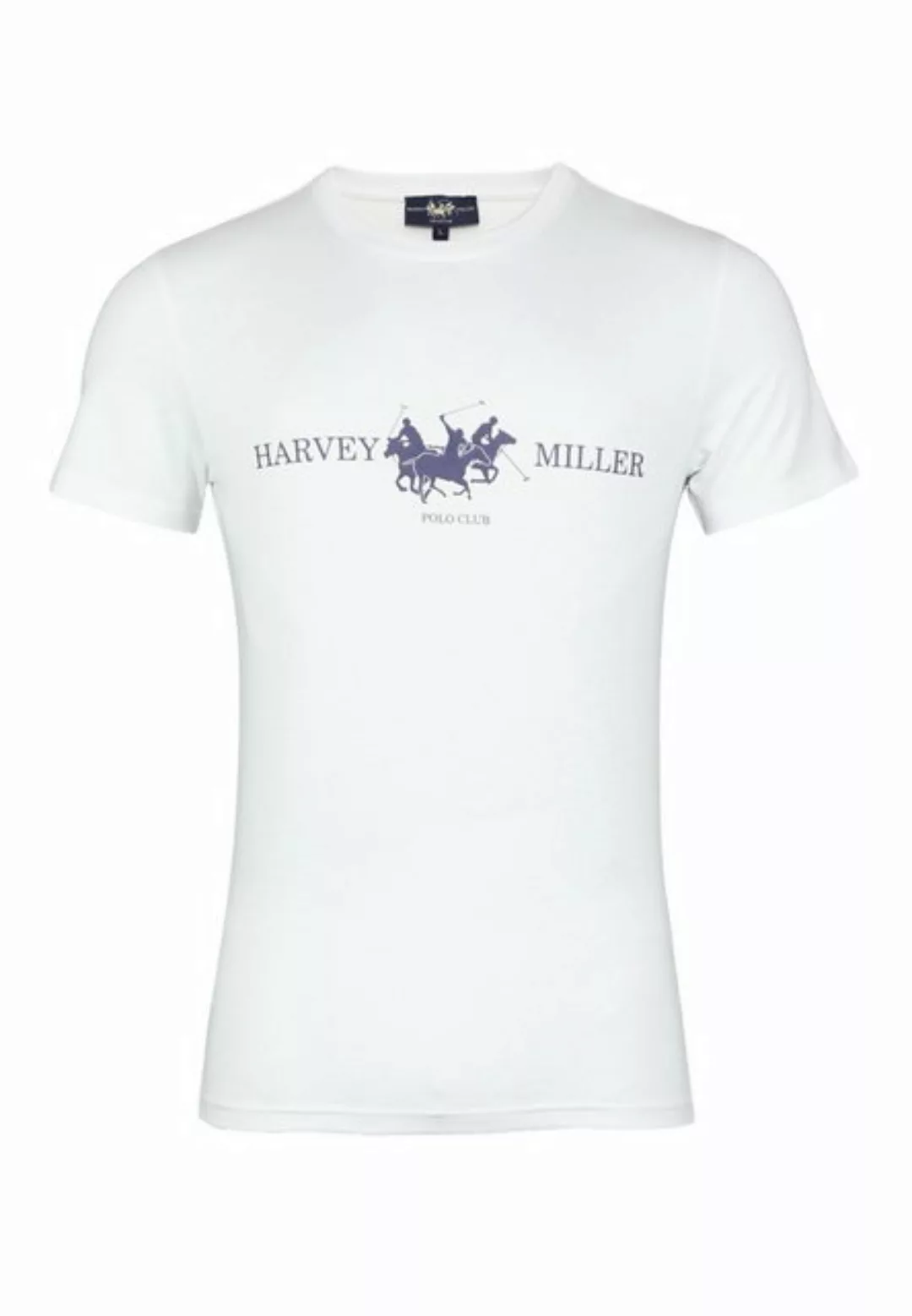 Harvey Miller T-Shirt T-Shirt Kurzarmshirt Polo-Club (1-tlg) günstig online kaufen