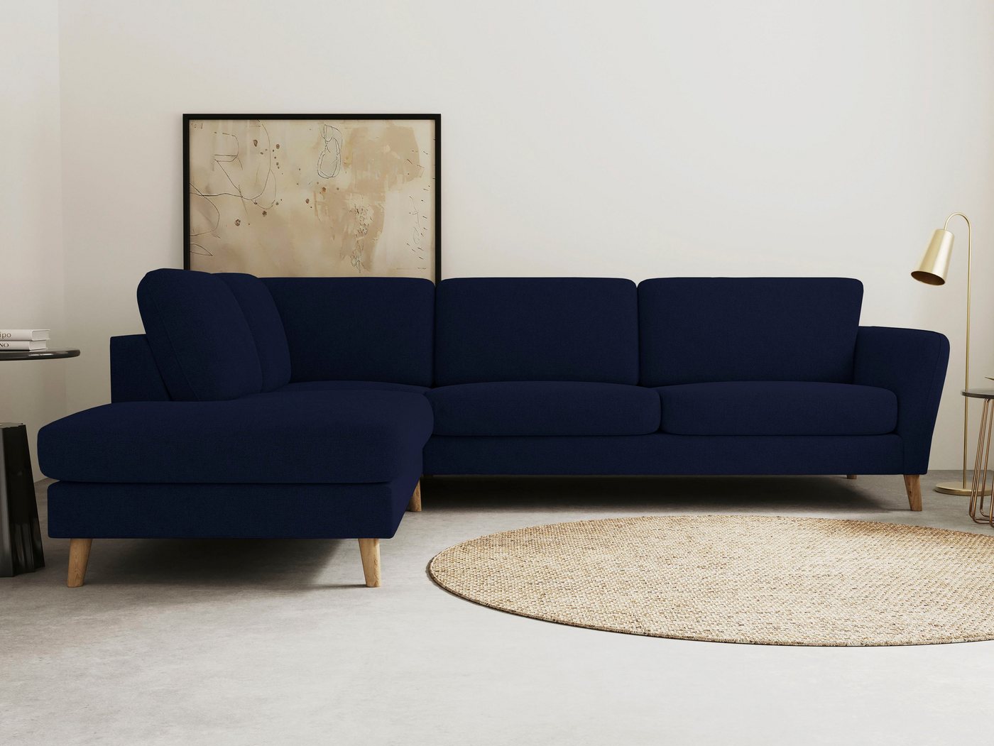 Home affaire Ecksofa MARSEILLE 278/202 cm, L-Form, Ottom. rechts/links, mit günstig online kaufen