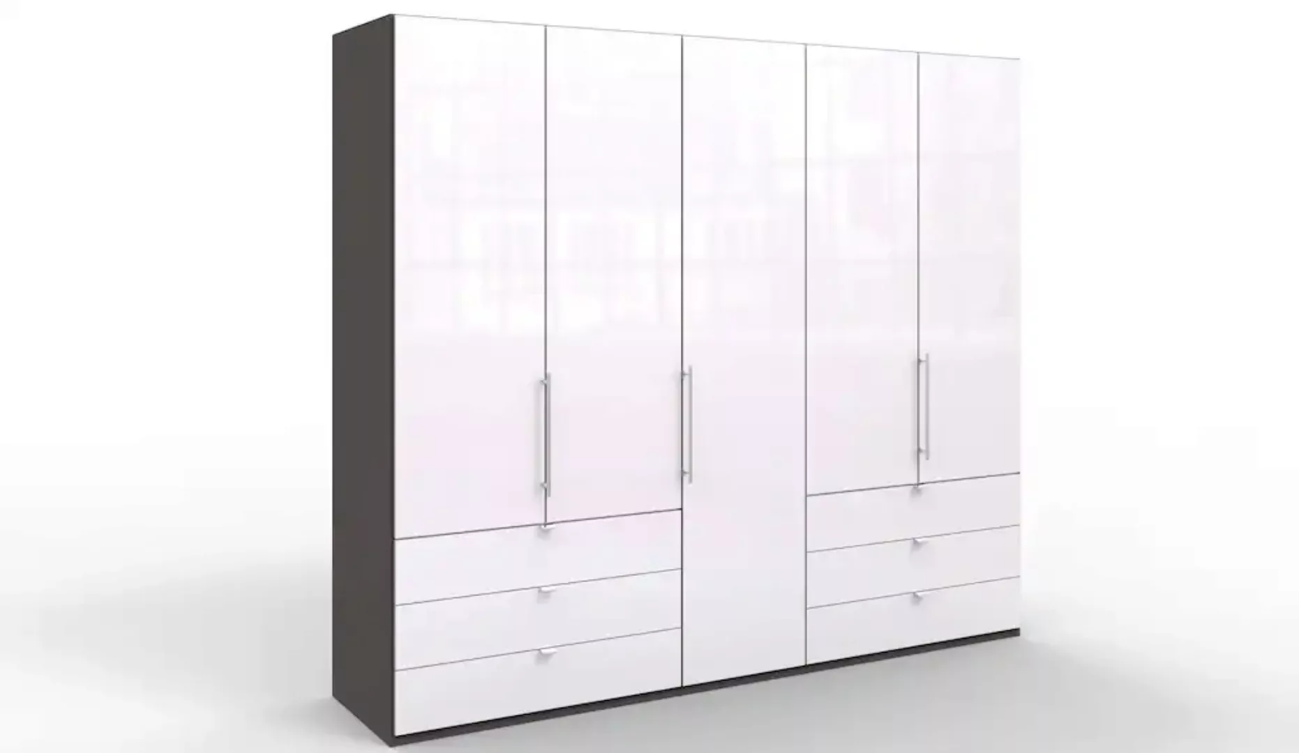 WIEMANN Kleiderschrank "Loft", Glasfront günstig online kaufen