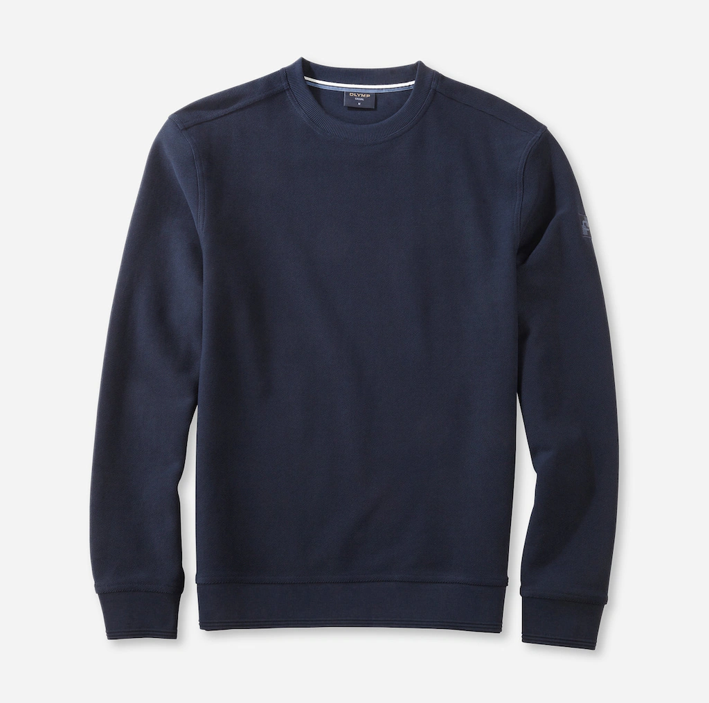 OLYMP Sweatshirt, unifarben, Basic, Rundhals, regular fit günstig online kaufen