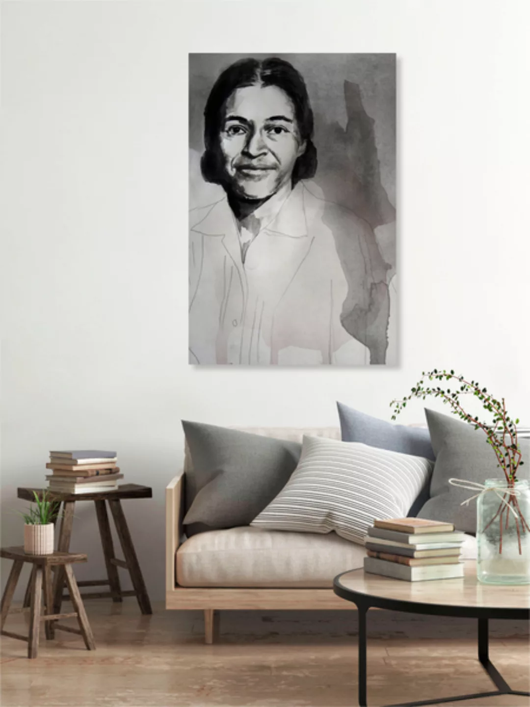 Poster / Leinwandbild - Rosa Parks günstig online kaufen