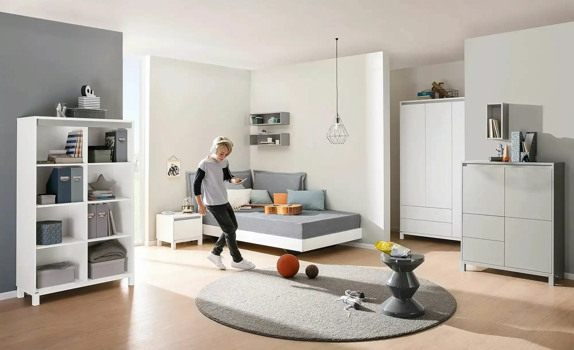 PAIDI Nachtkommode  Olli ¦ weiß ¦ Maße (cm): B: 48,4 H: 42,9 T: 40.1 Tische günstig online kaufen