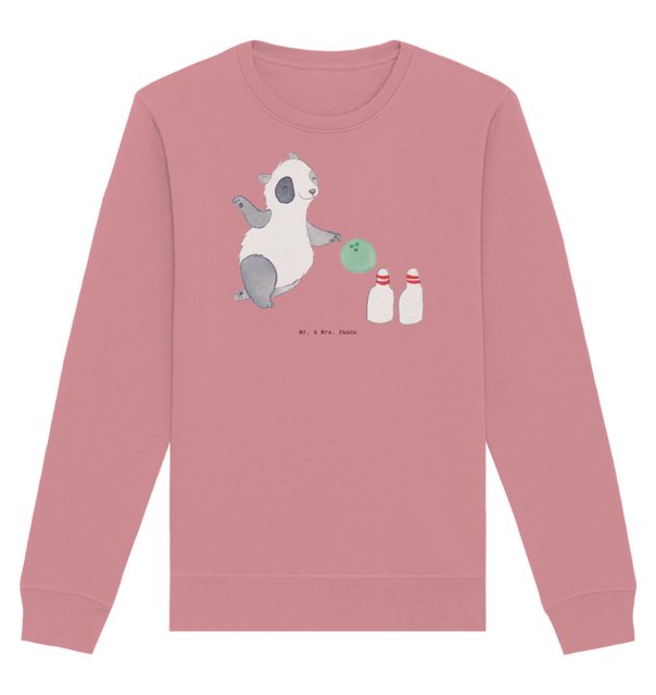 Mr. & Mrs. Panda Longpullover Größe XXL Panda Bowling - Canyon Pink - Gesch günstig online kaufen