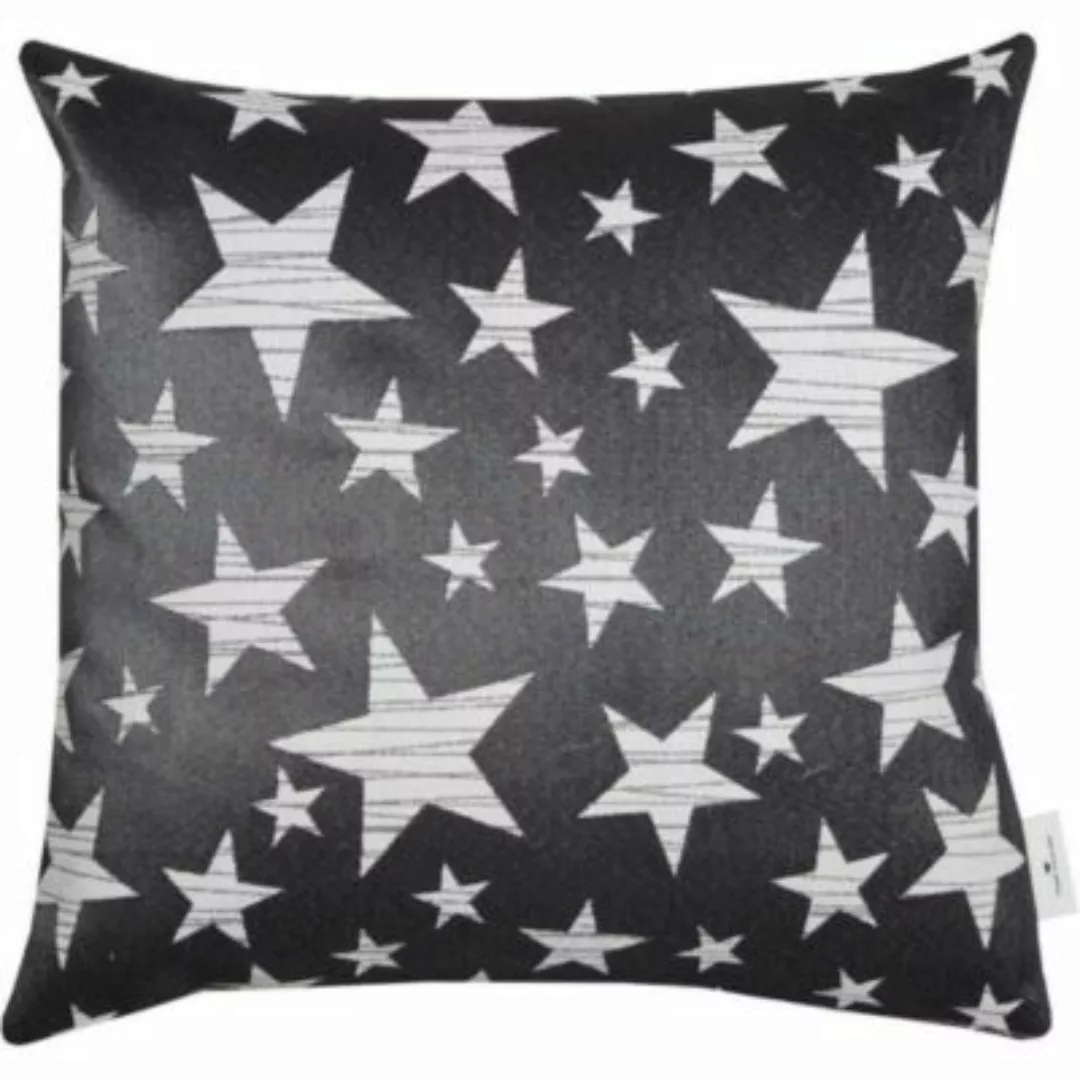 TOM TAILOR Zierkissenhülle mit Sternen Muster 45x45cm BLACKSTARS ohne Füllu günstig online kaufen