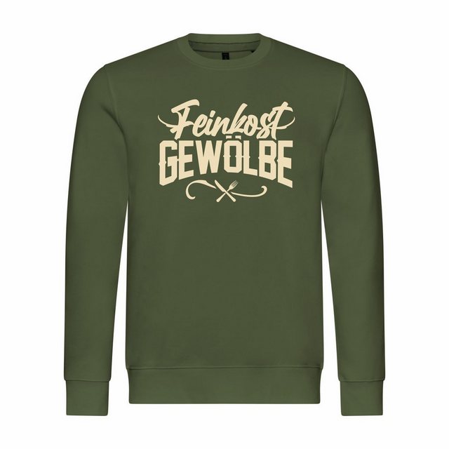 deinshirt Kapuzenpullover Herren Pullover Feinkostgewölbe Mit Print Motiv günstig online kaufen