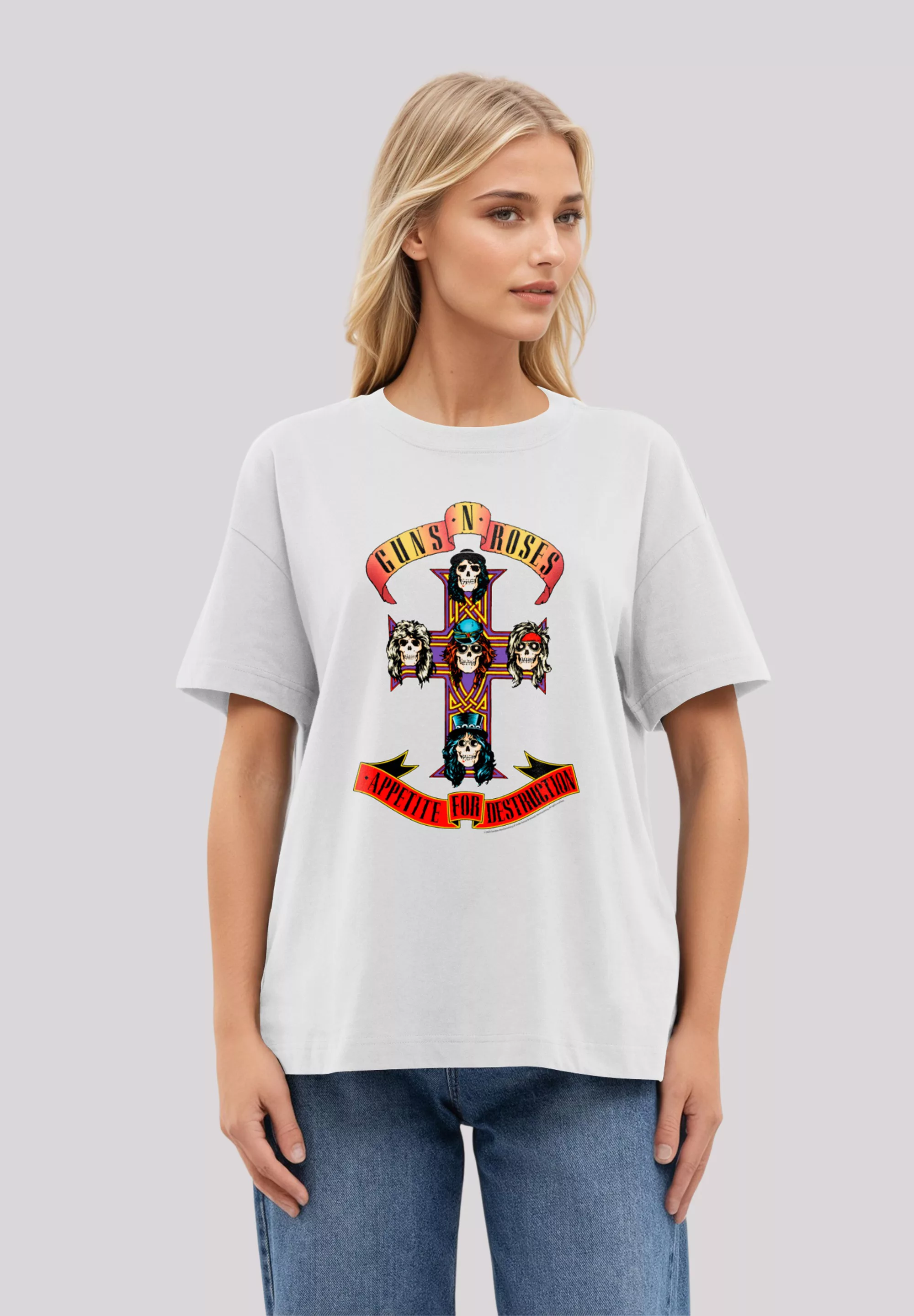 F4NT4STIC T-Shirt "Guns n Roses Appetite For Destruction", Premium Qualität günstig online kaufen