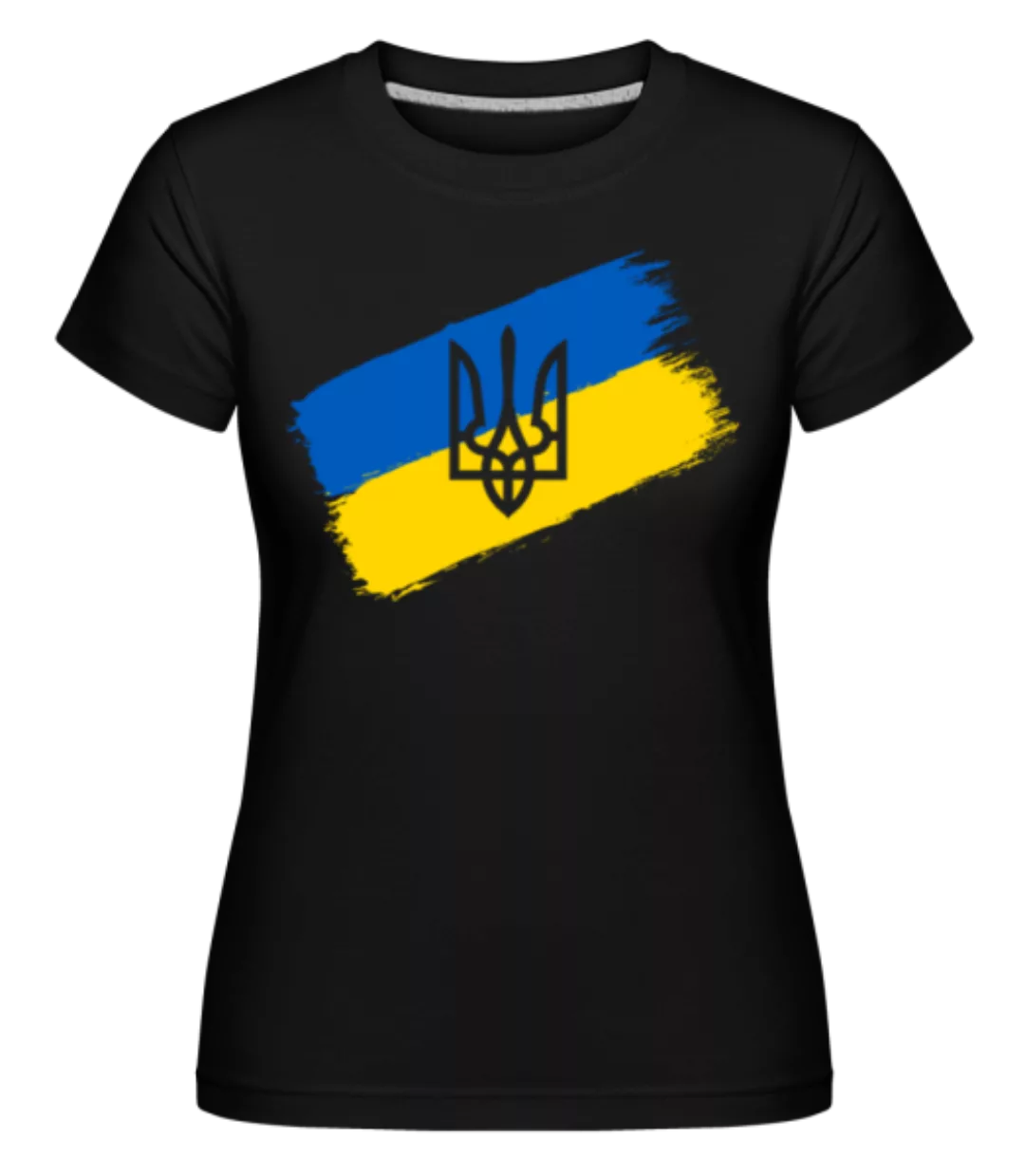 Ukraine Fahne · Shirtinator Frauen T-Shirt günstig online kaufen