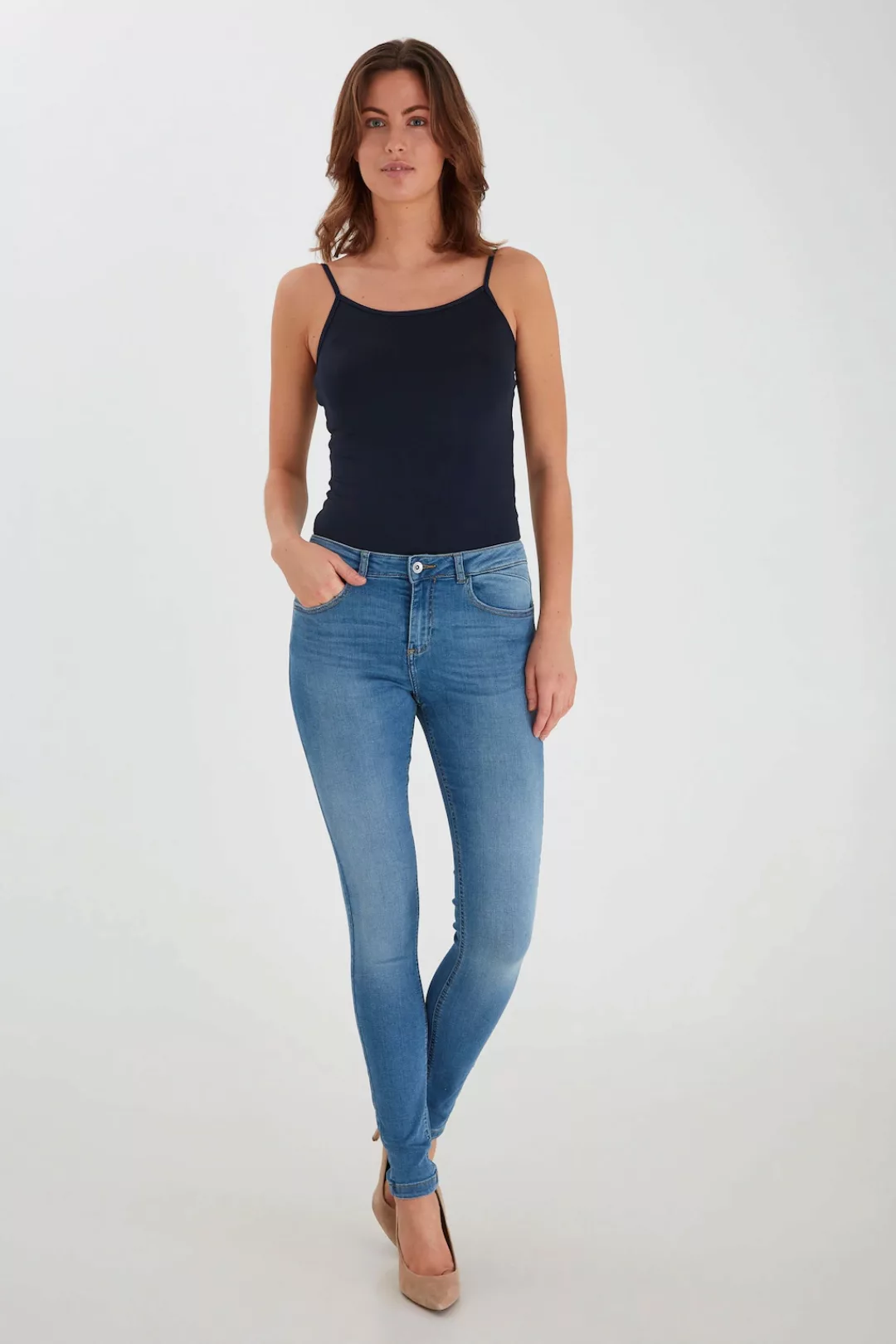 b.young Bequeme Jeans BYLola Luni jeans Damenhose in klassischer Jeans-Opti günstig online kaufen