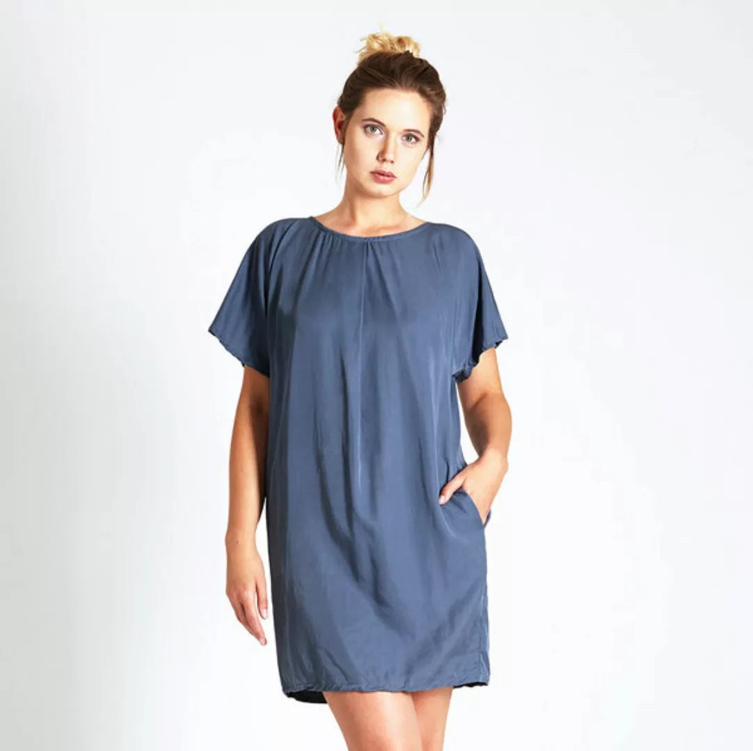 Kleid "Lace" Aus Tencel Mit Spitze Im Rücken günstig online kaufen