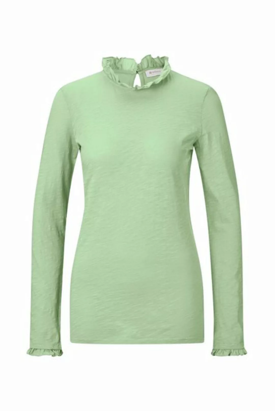 Rich & Royal T-Shirt Organic Slub Frill Longsleeve günstig online kaufen